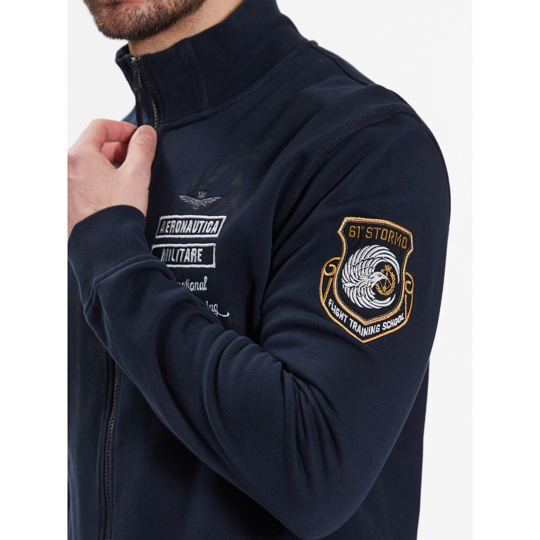 Aeronautica Militare Trening 231TF038F488 Bleumarin Regular Fit - Pled.ro