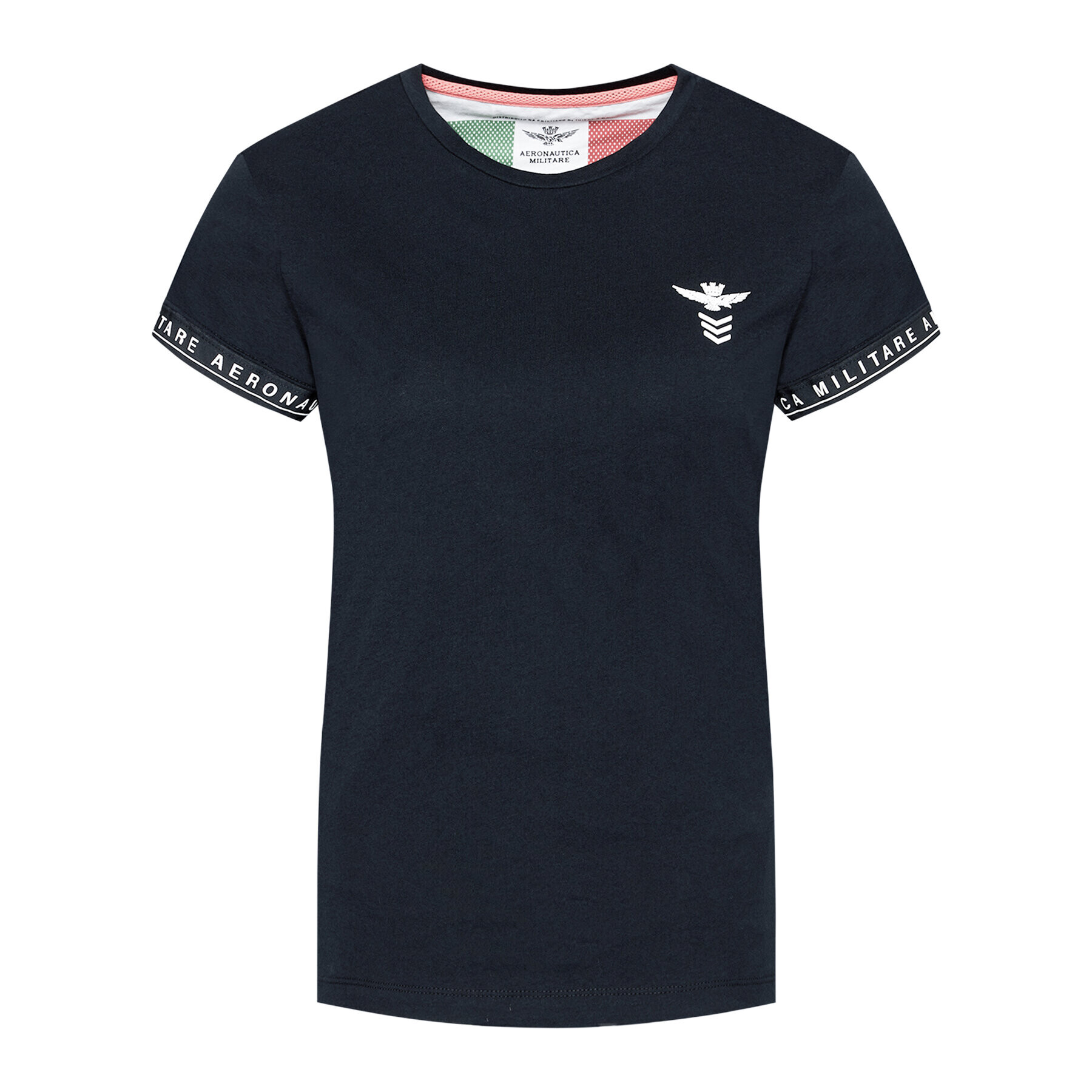 Aeronautica Militare Tricou 211TS1873DJ510 Bleumarin Regular Fit - Pled.ro