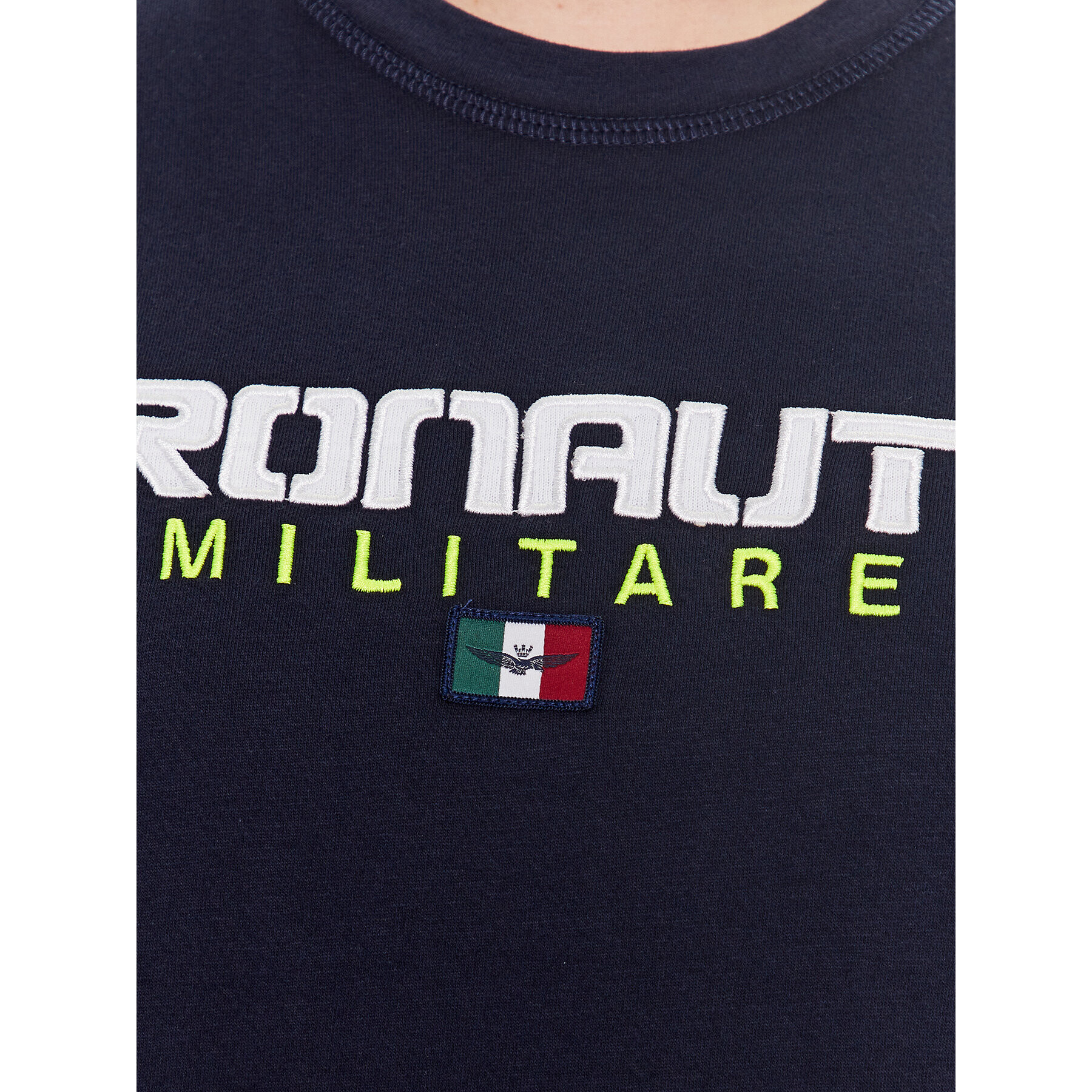 Aeronautica Militare Tricou 231TS2064J602 Bleumarin Regular Fit - Pled.ro