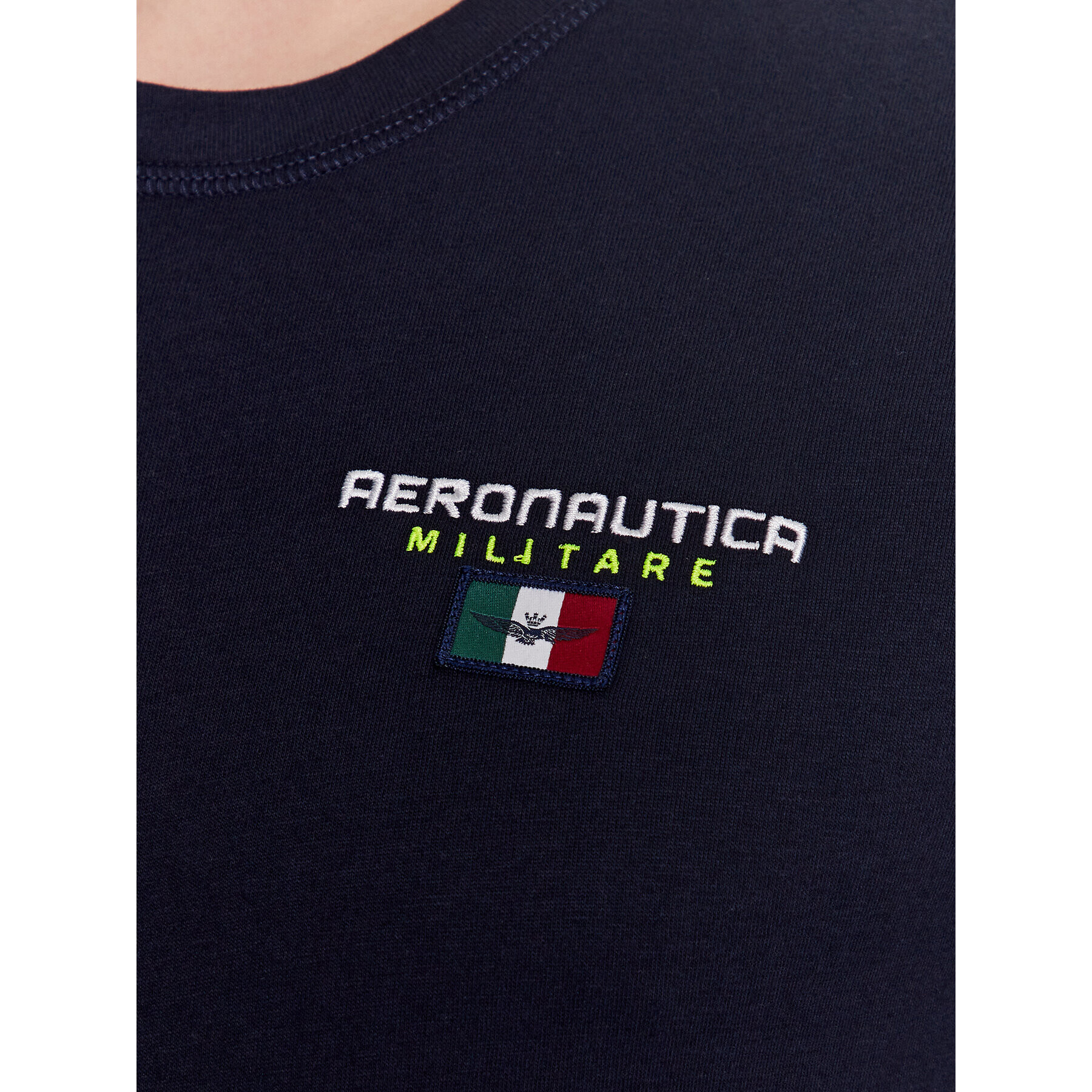 Aeronautica Militare Tricou 231TS2068J602 Bleumarin Regular Fit - Pled.ro