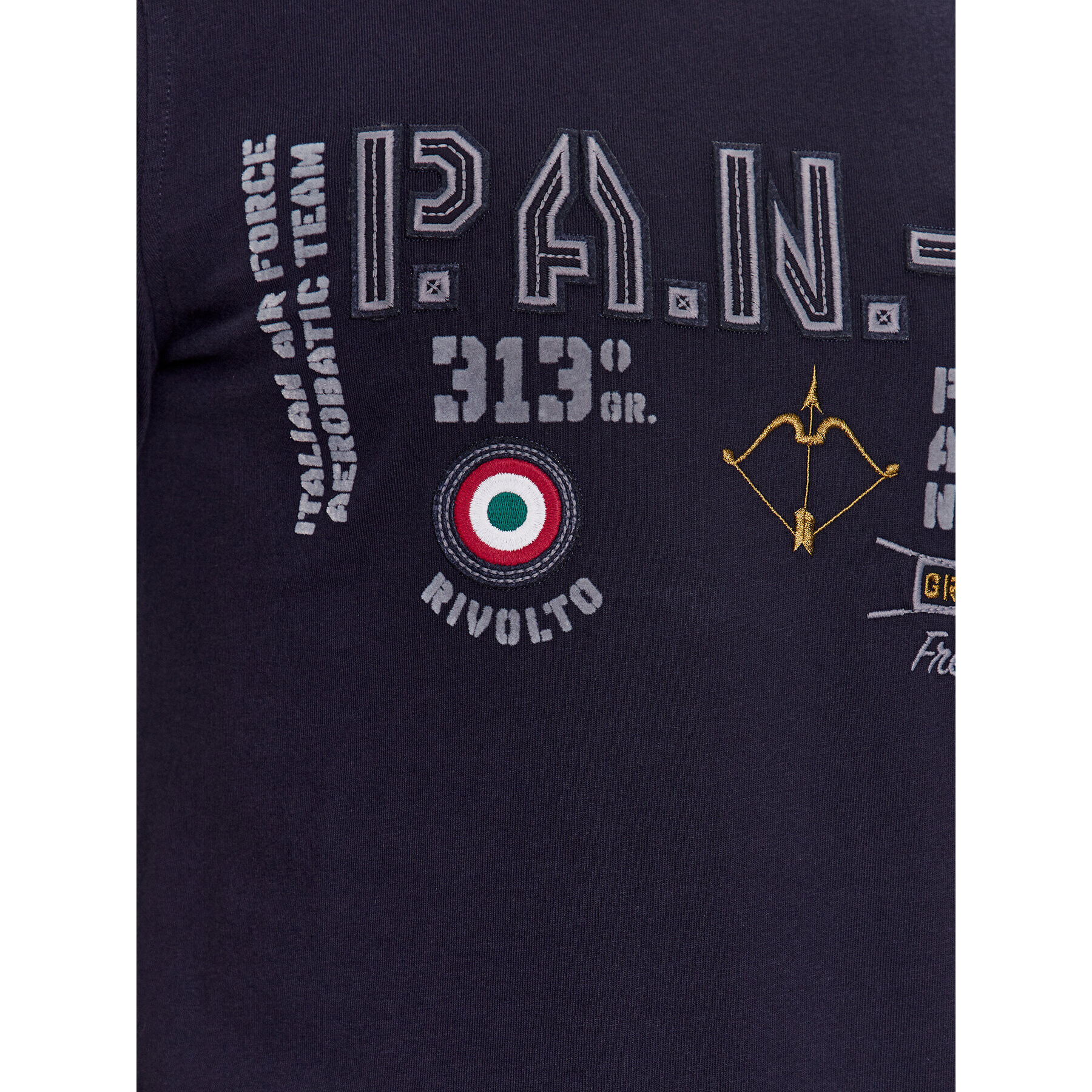 Aeronautica Militare Tricou 231TS2071J589 Bleumarin Regular Fit - Pled.ro