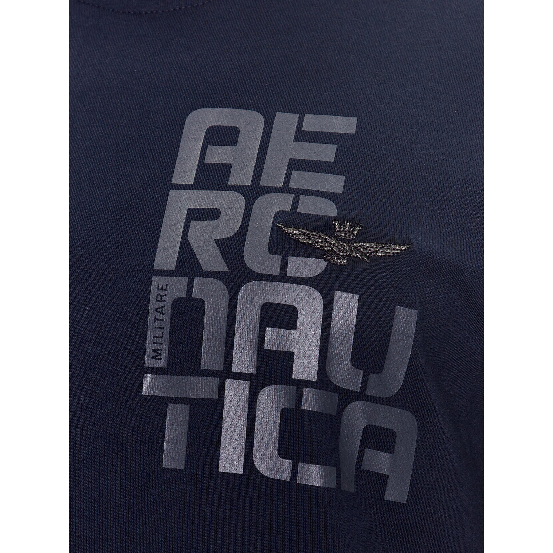 Aeronautica Militare Tricou 231TS2084J593 Bleumarin Regular Fit - Pled.ro