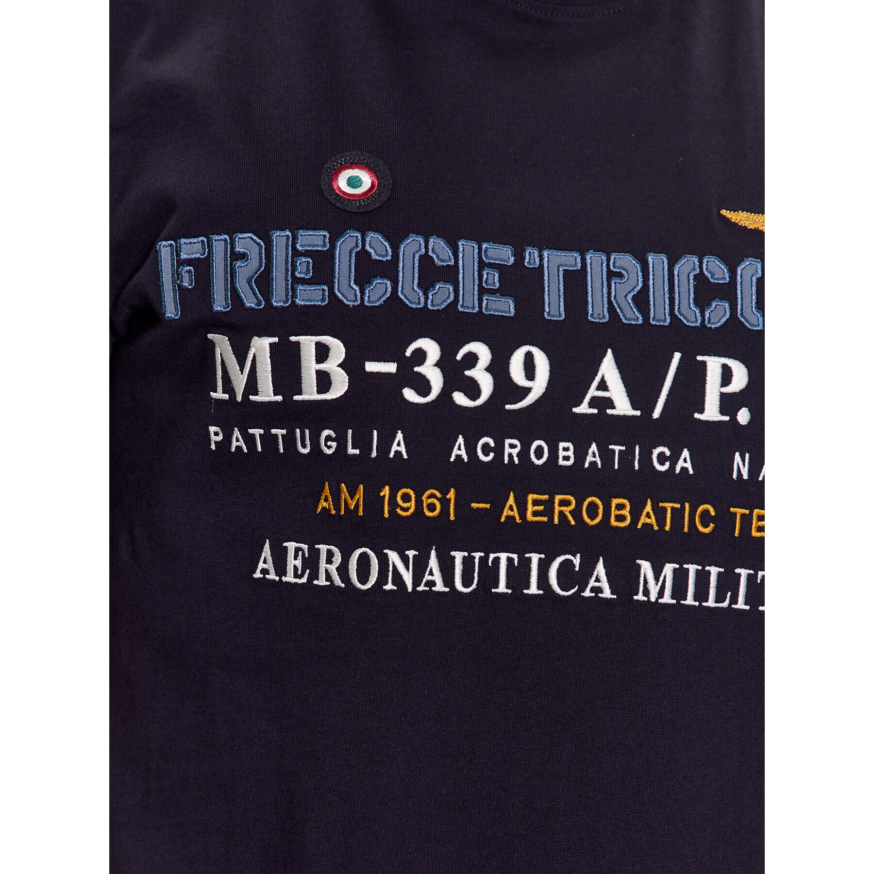 Aeronautica Militare Tricou 231TS2086J592 Bleumarin Regular Fit - Pled.ro