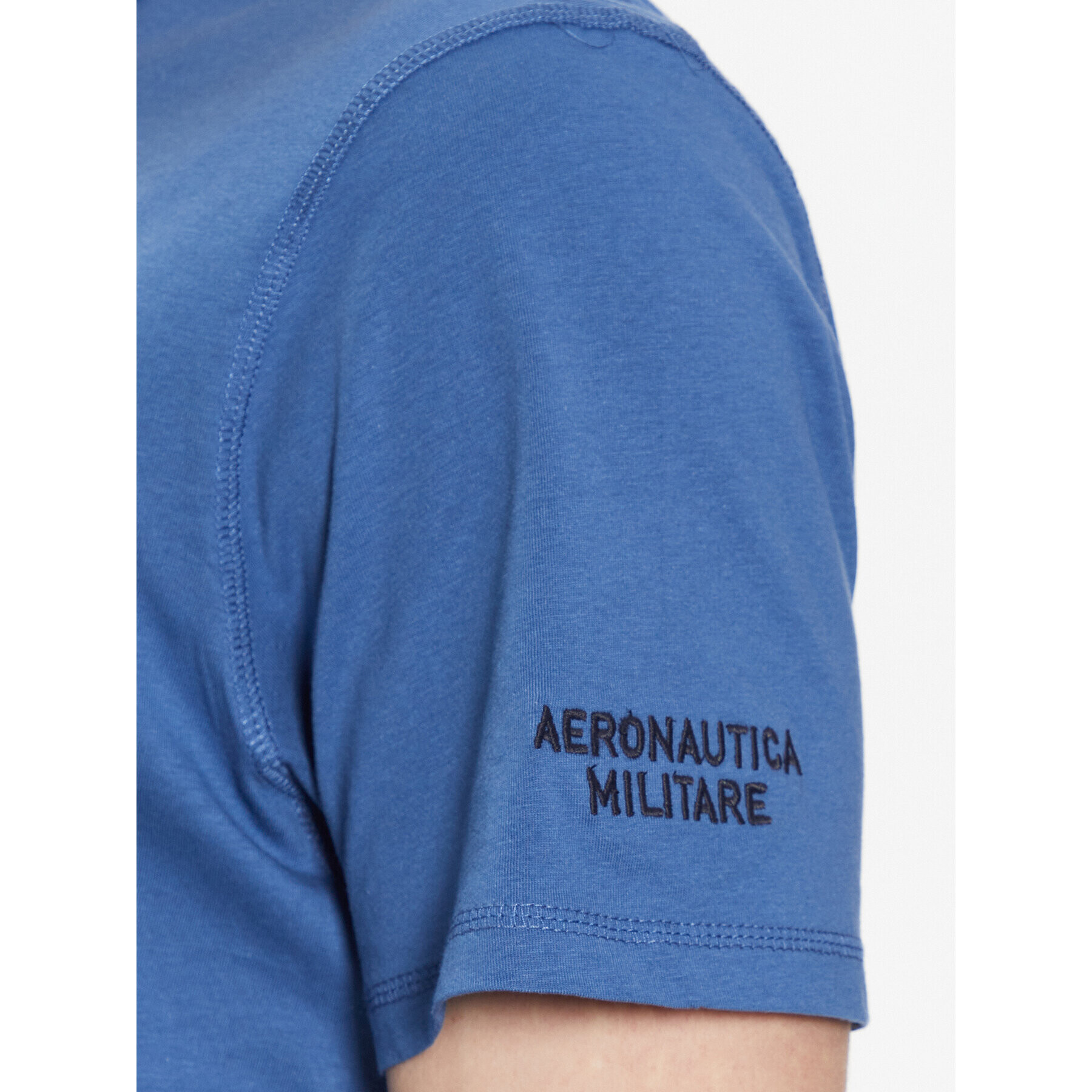 Aeronautica Militare Tricou 231TS2092J538 Albastru Regular Fit - Pled.ro