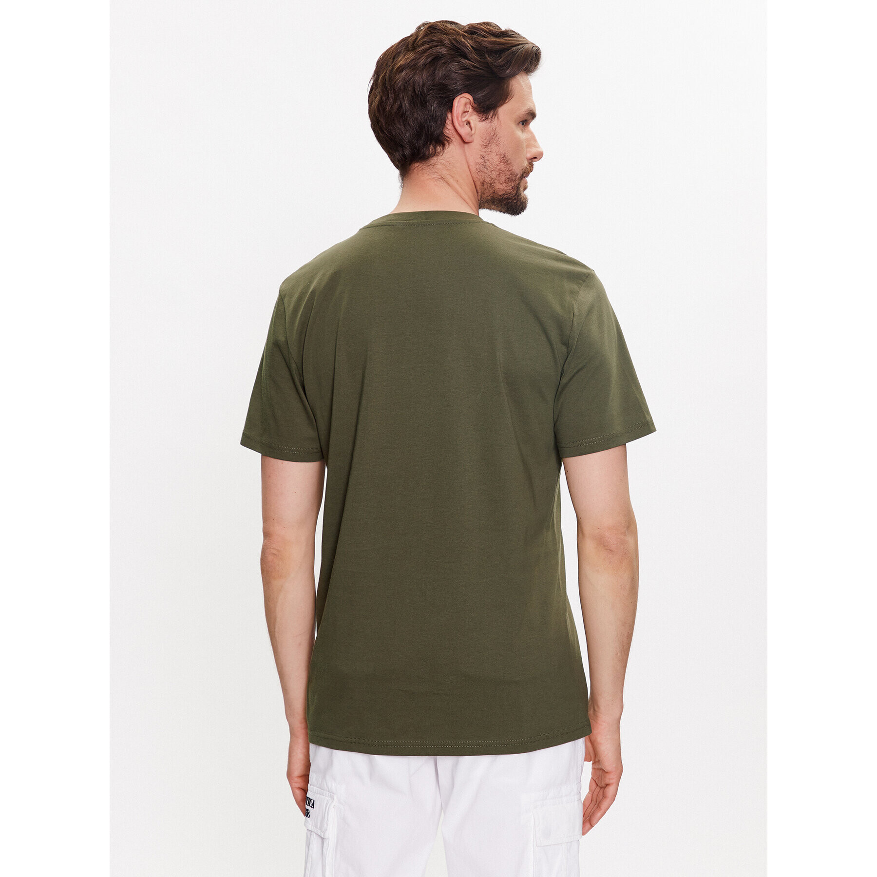 Aeronautica Militare Tricou 231TS2123J607 Verde Regular Fit - Pled.ro