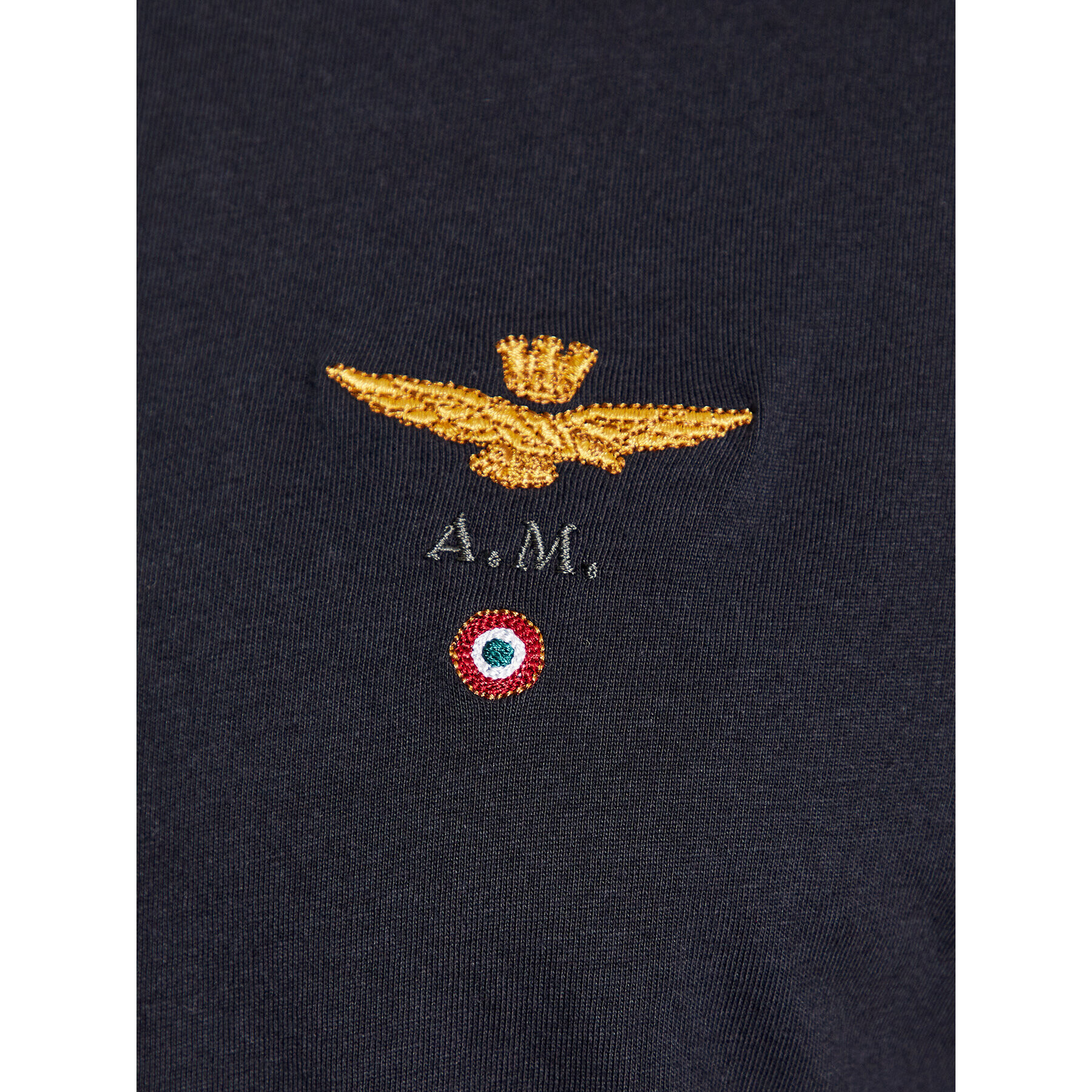 Aeronautica Militare Tricou 232TS1580J372 Bleumarin Regular Fit - Pled.ro