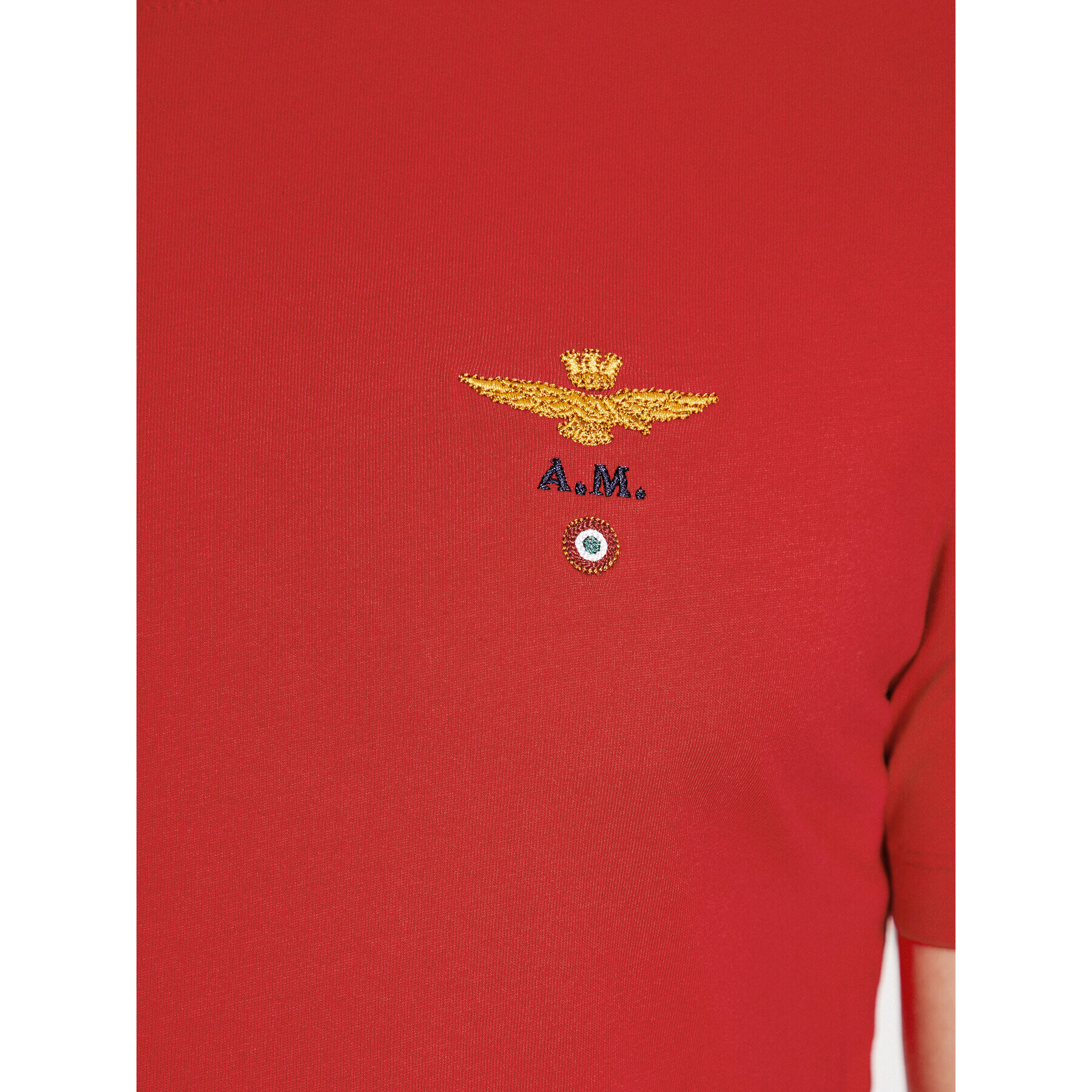 Aeronautica Militare Tricou 232TS1580J372 Roșu Regular Fit - Pled.ro