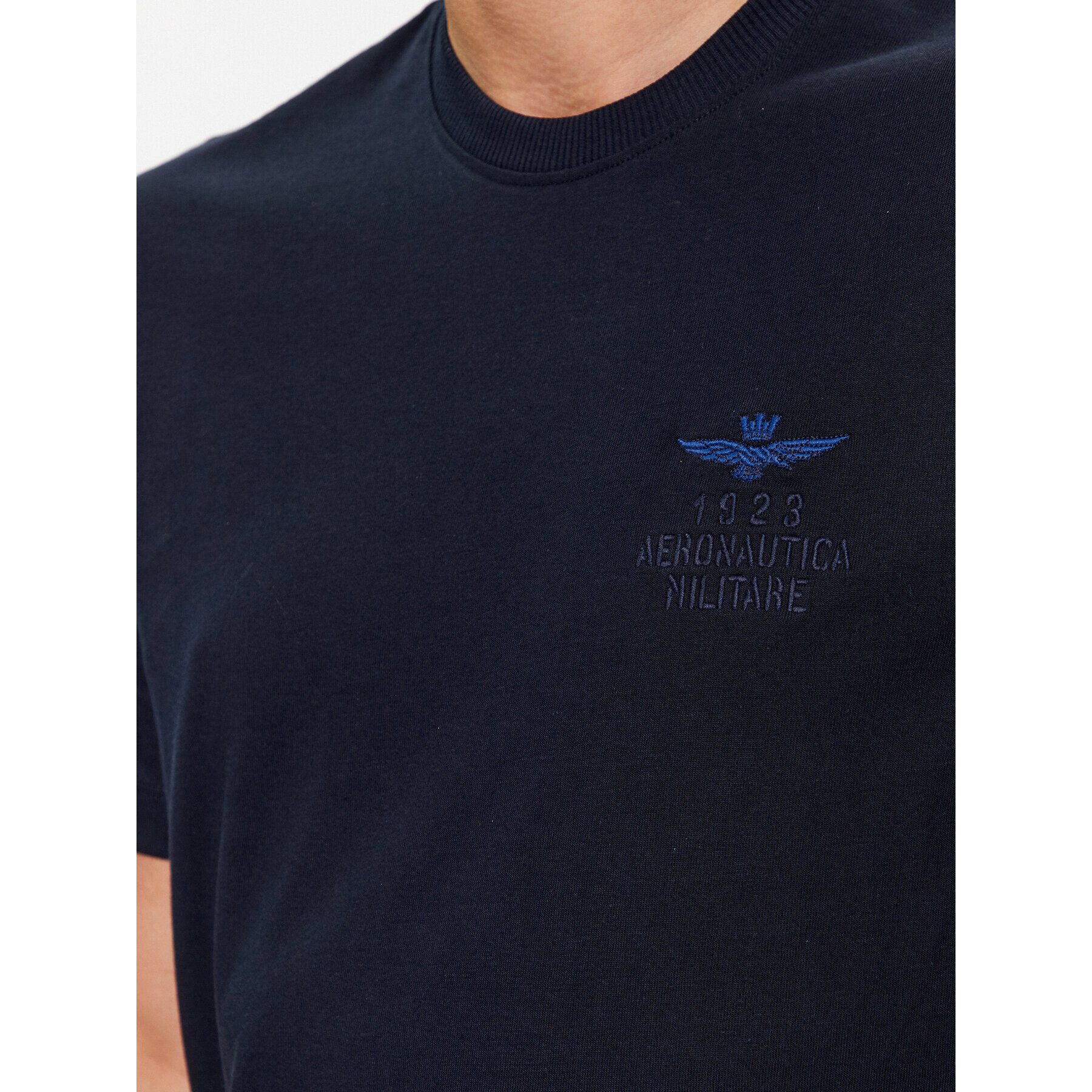 Aeronautica Militare Tricou 232TS2129J609 Bleumarin Regular Fit - Pled.ro