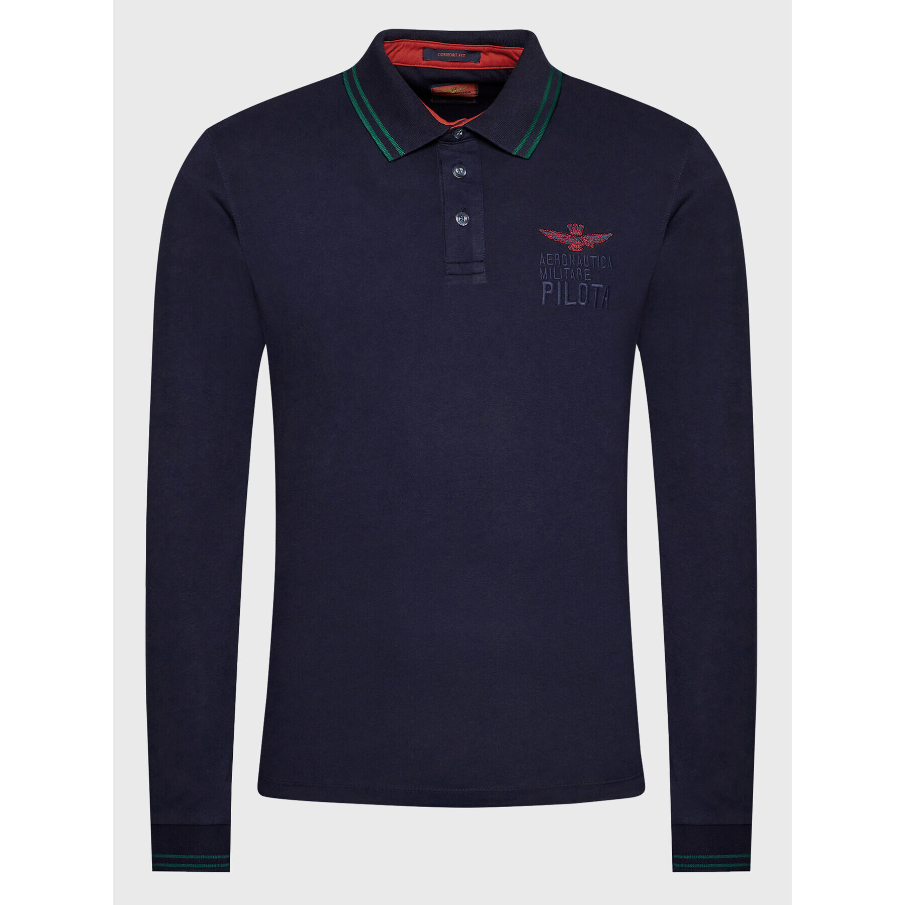 Aeronautica Militare Tricou polo 222PO1631J578 Bleumarin Comfort Fit - Pled.ro