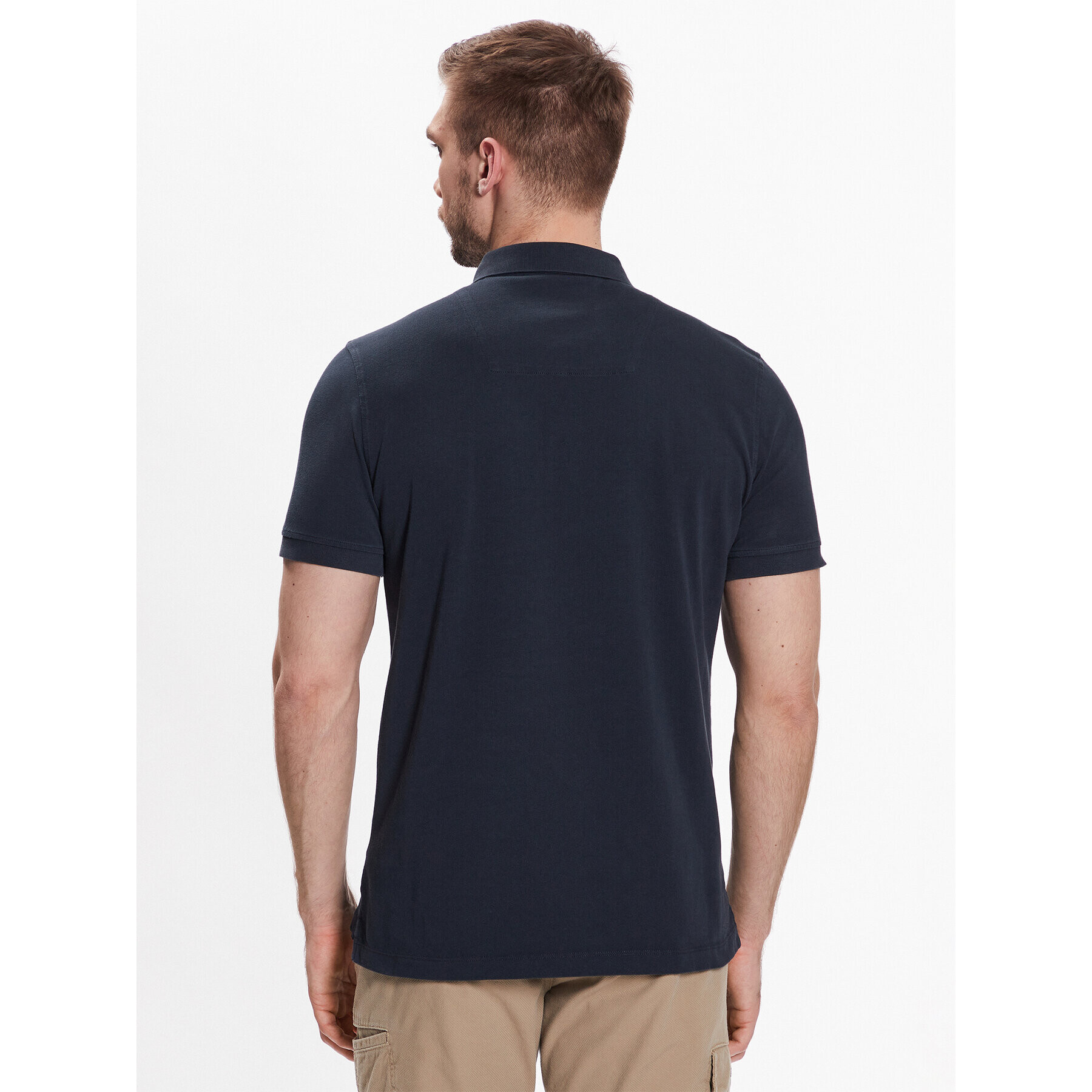 Aeronautica Militare Tricou polo 231PO1670J581 Bleumarin Regular Fit - Pled.ro