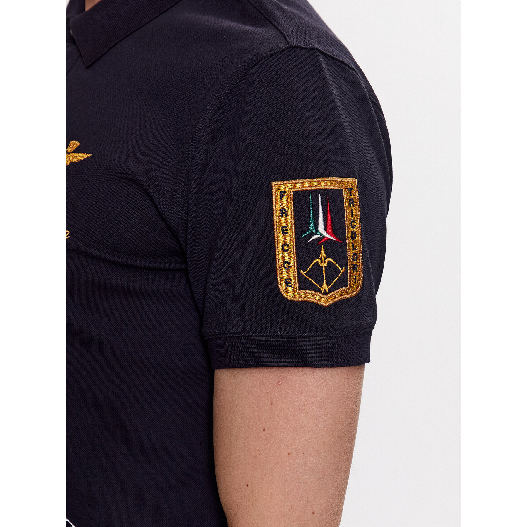 Aeronautica Militare Tricou polo 231PO1695P191 Bleumarin Regular Fit - Pled.ro