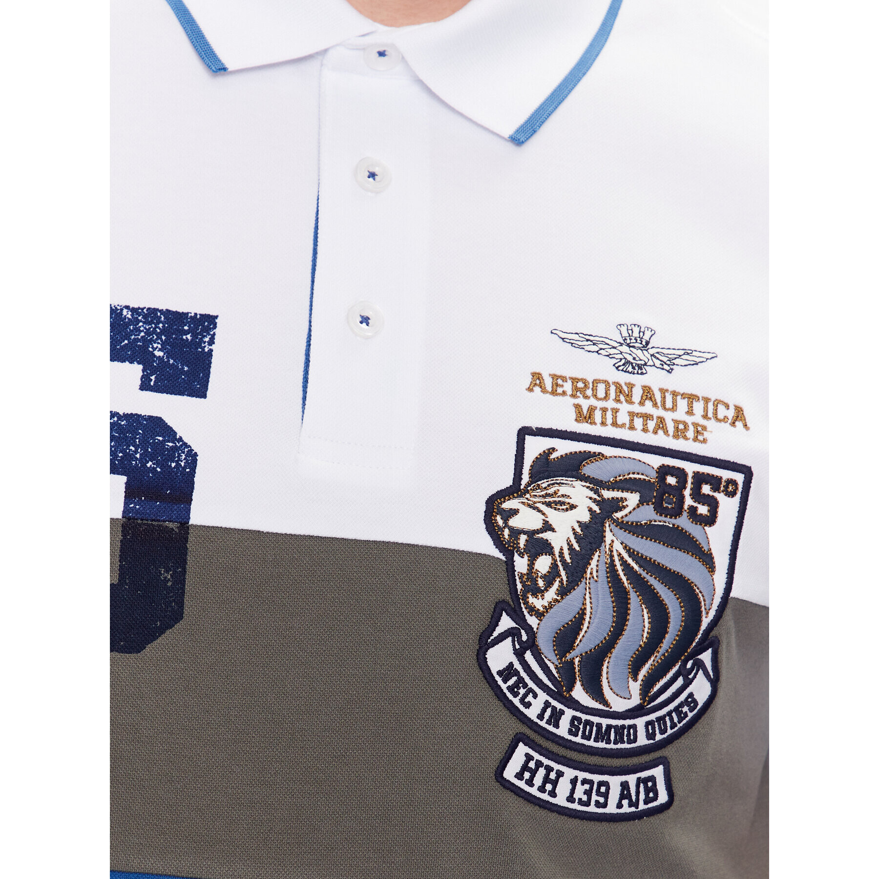 Aeronautica Militare Tricou polo 231PO1697P199 Colorat Regular Fit - Pled.ro