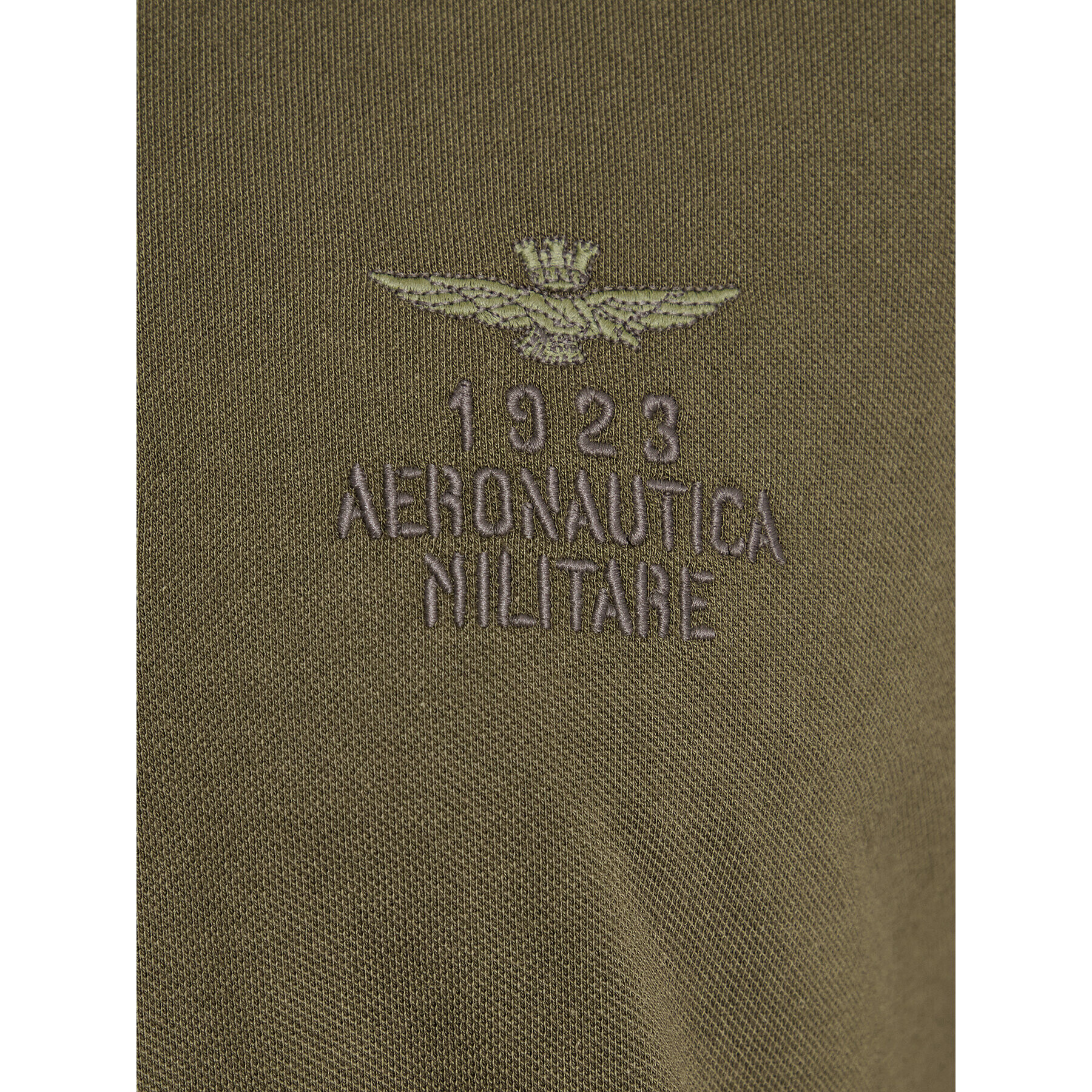 Aeronautica Militare Tricou polo 232PO1705P318 Verde Regular Fit - Pled.ro