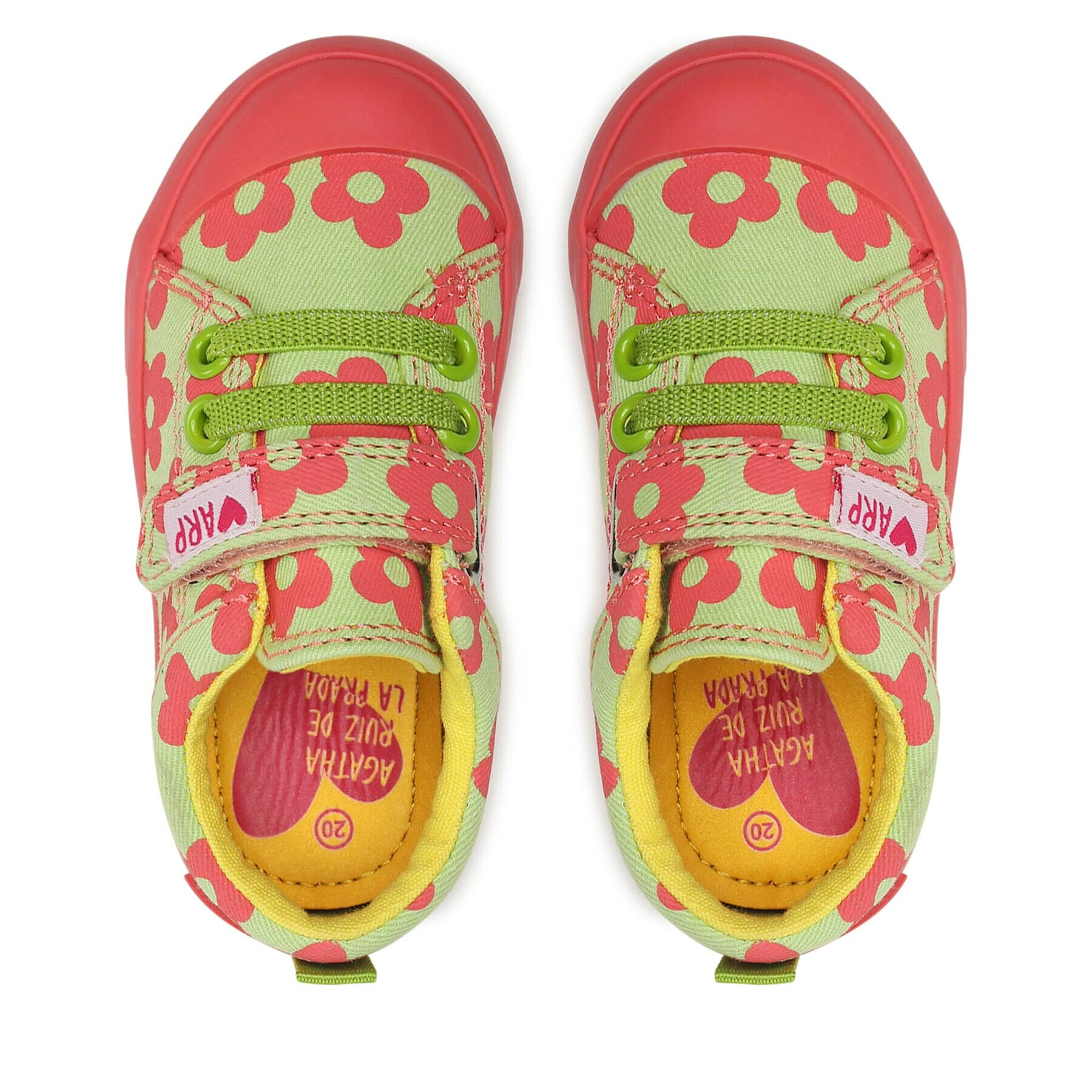 Agatha Ruiz de la Prada Pantofi 232926 Verde - Pled.ro