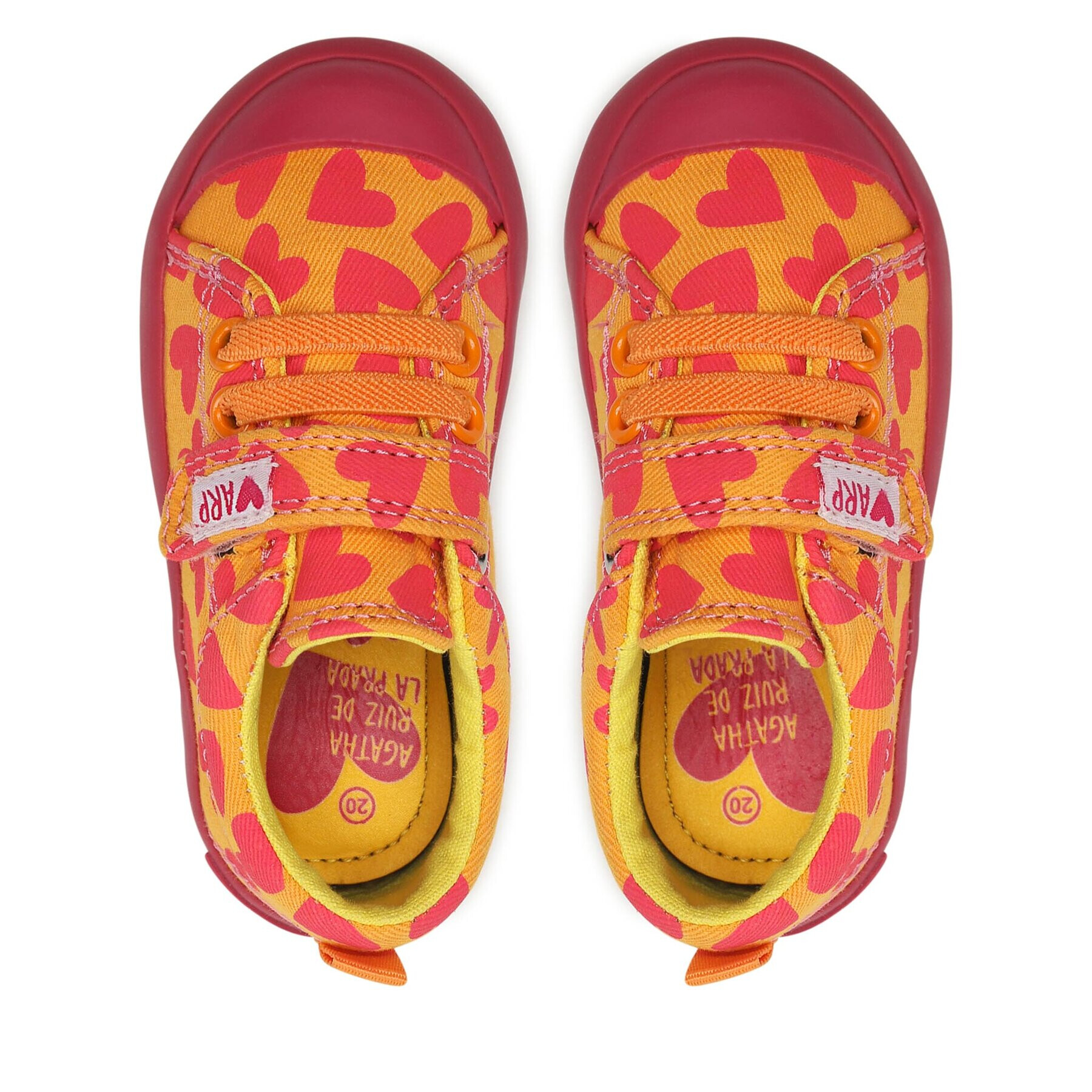 Agatha Ruiz de la Prada Pantofi 232927 Portocaliu - Pled.ro