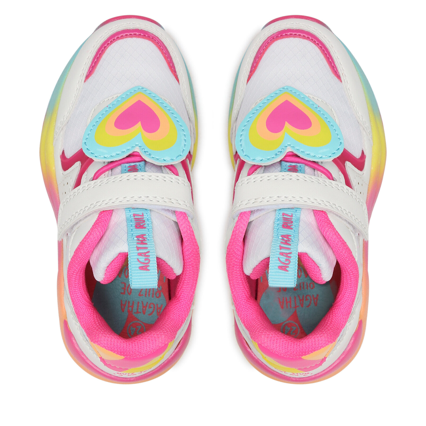 Agatha Ruiz de la Prada Pantofi 232940 M Alb - Pled.ro