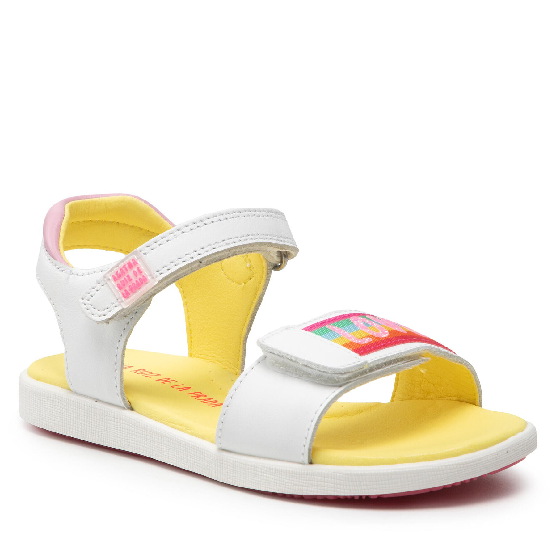 Agatha Ruiz de la Prada Sandale 222937-B S Alb - Pled.ro