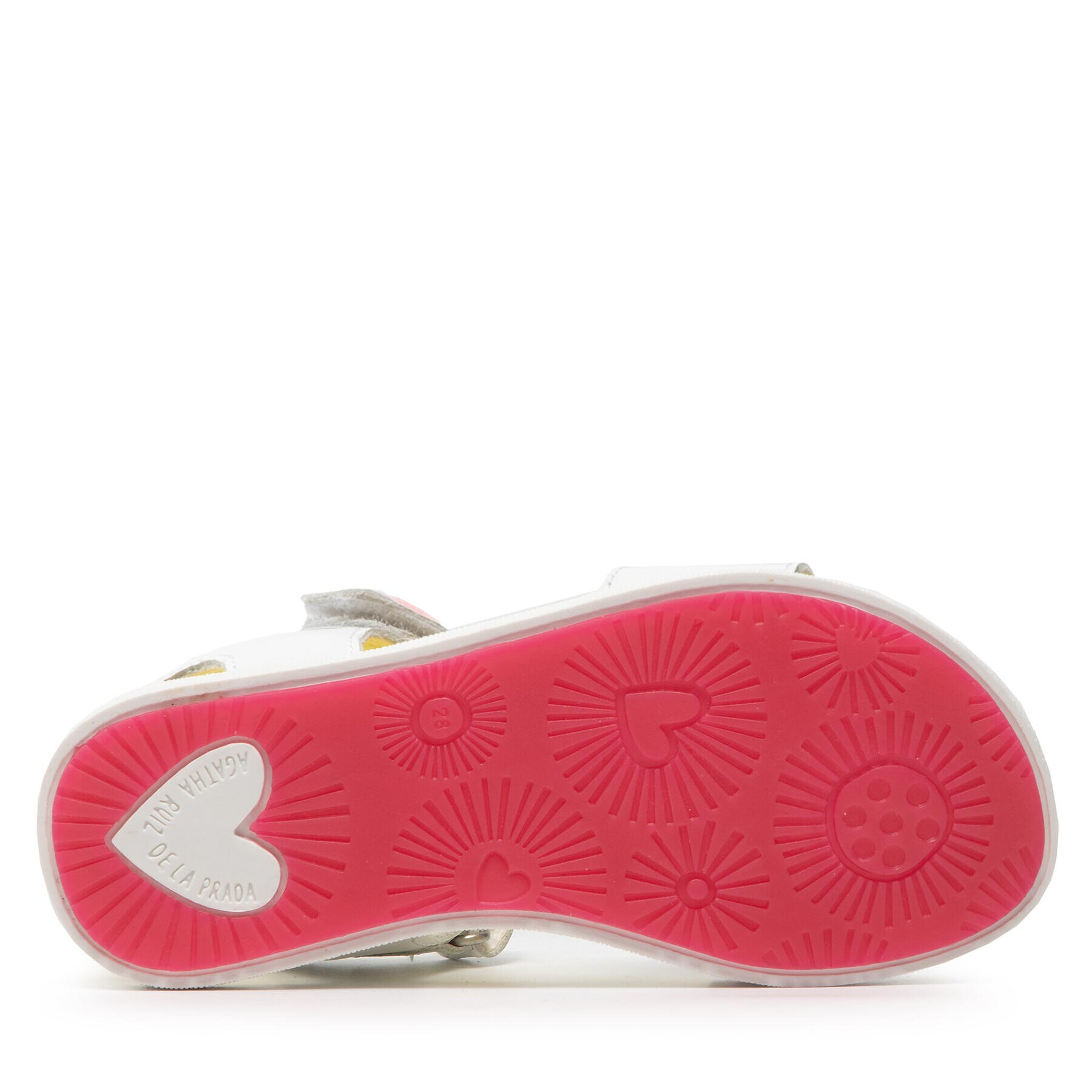 Agatha Ruiz de la Prada Sandale 222937-B S Alb - Pled.ro