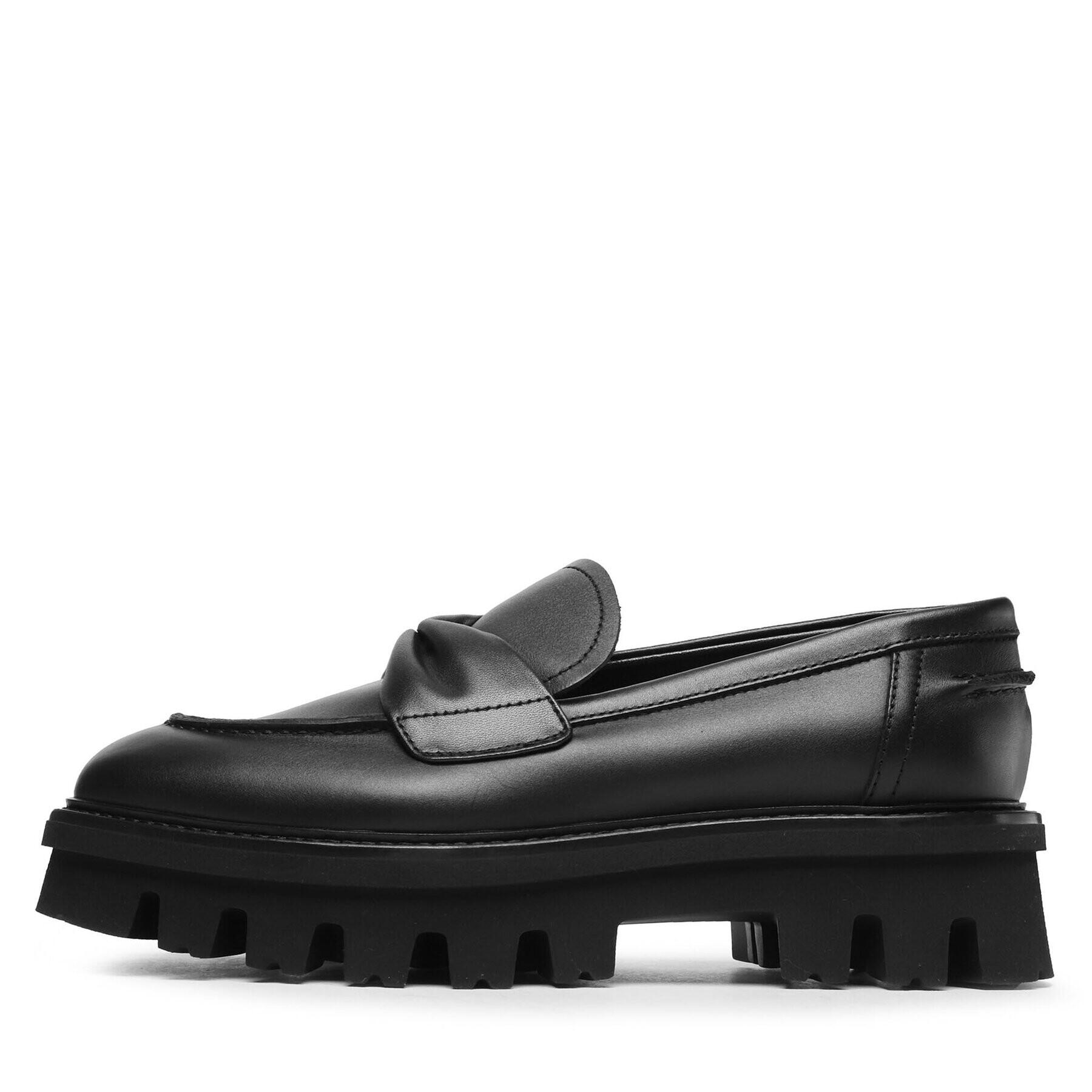 AGL Loafers Natalia Moc D721069PTWALDI0000 Negru - Pled.ro