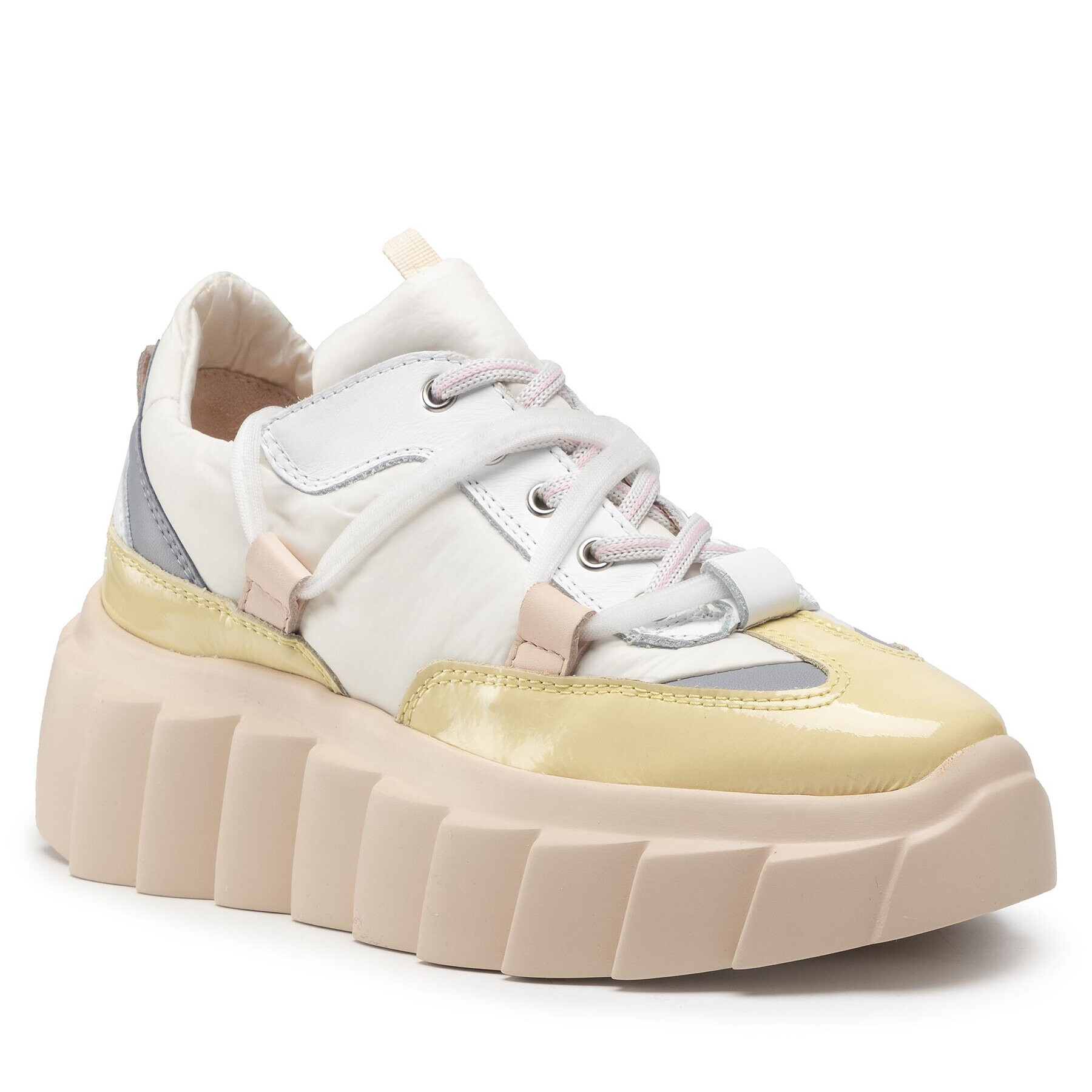 AGL Sneakers Blondie D943001PGKZ073F145 Alb - Pled.ro