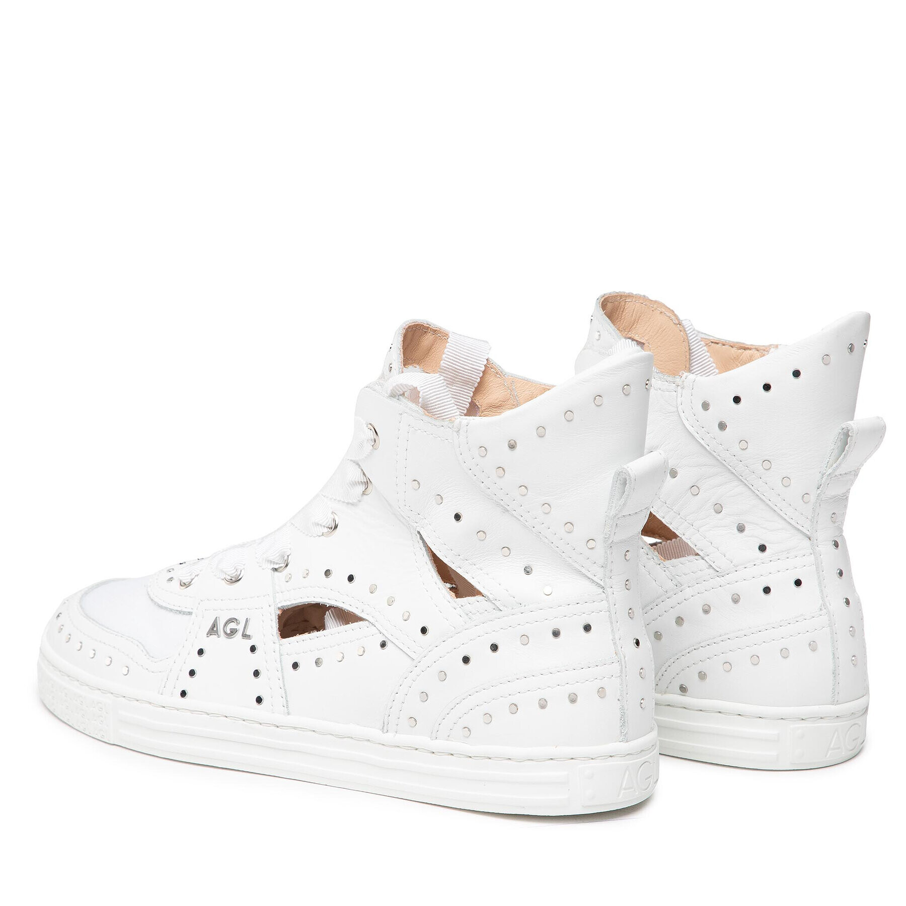 AGL Sneakers Giorgia High D936503PGKZ077F162 Alb - Pled.ro