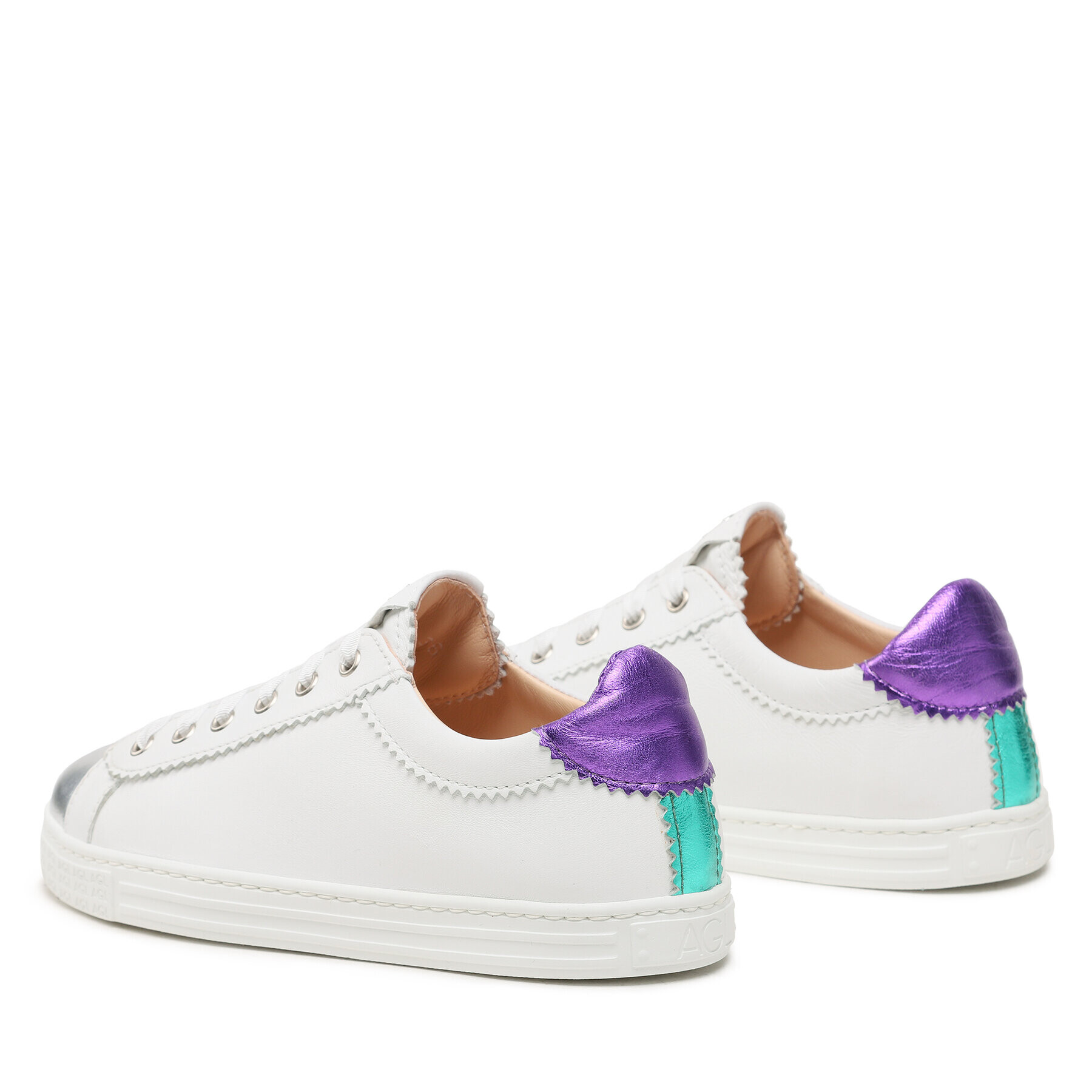 AGL Sneakers Sade D936029PGKT083F897 Alb - Pled.ro