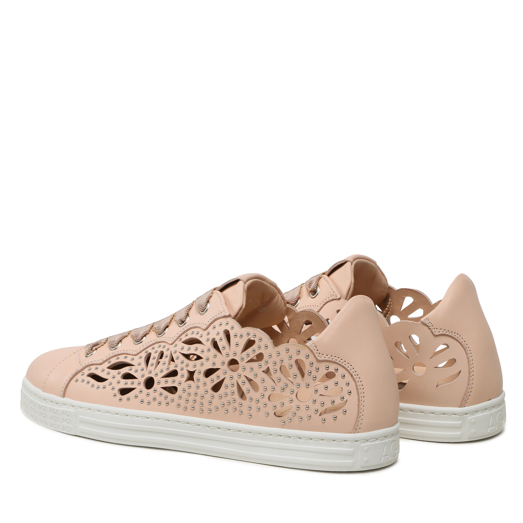 AGL Sneakers Sade Studs D936112PGOLISC0362 Roz - Pled.ro