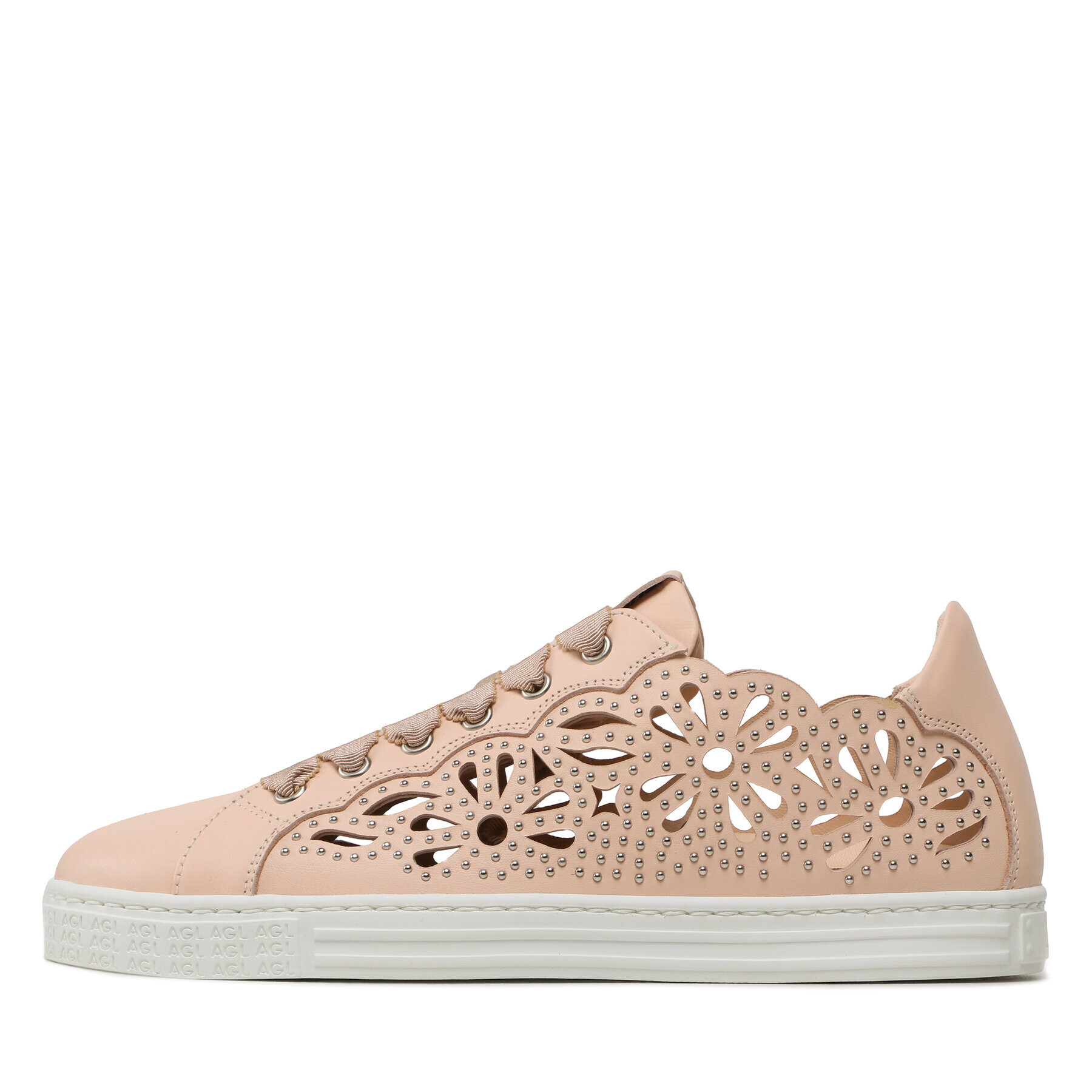 AGL Sneakers Sade Studs D936112PGOLISC0362 Roz - Pled.ro