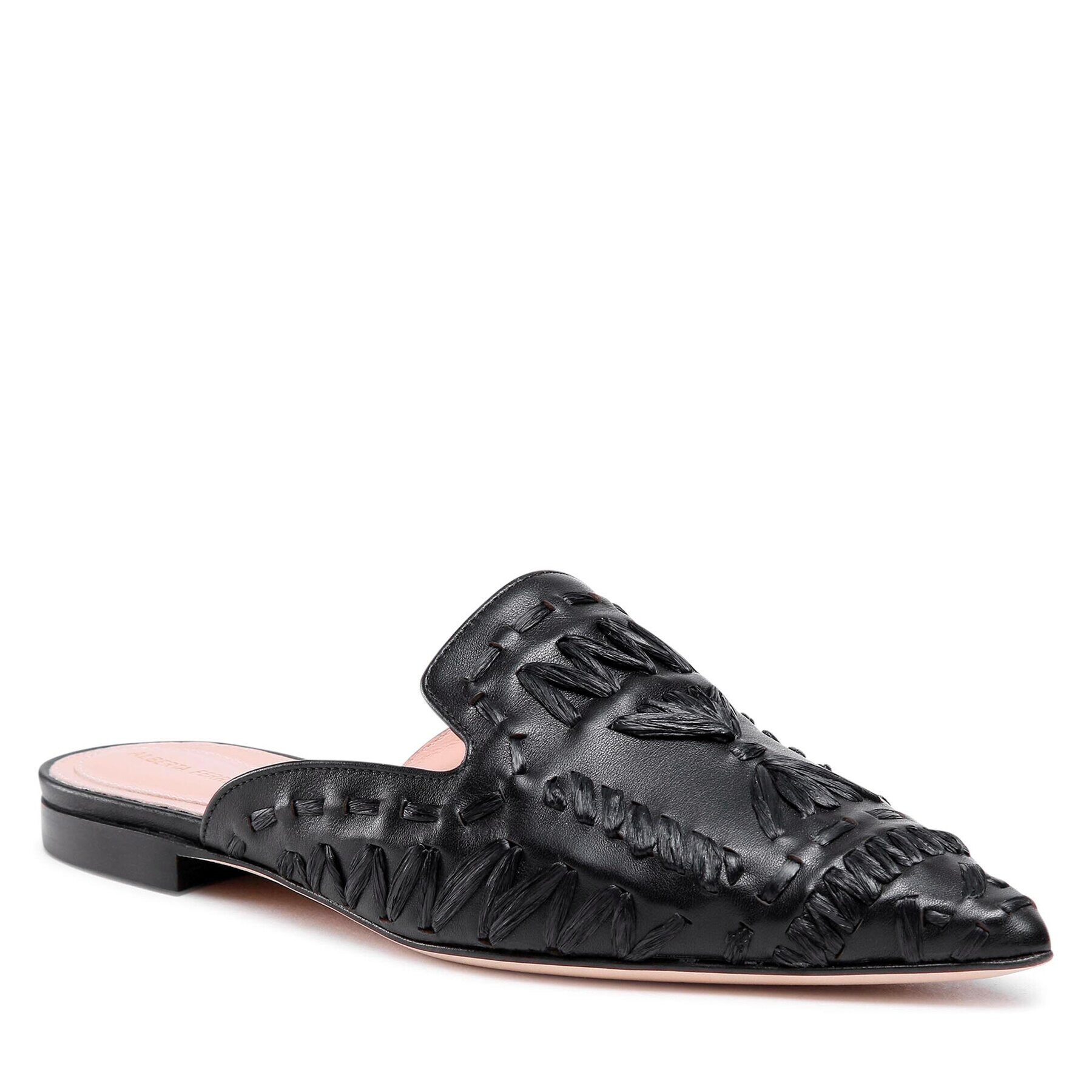 Alberta Ferretti Șlapi 22152A6601 8017 Negru - Pled.ro