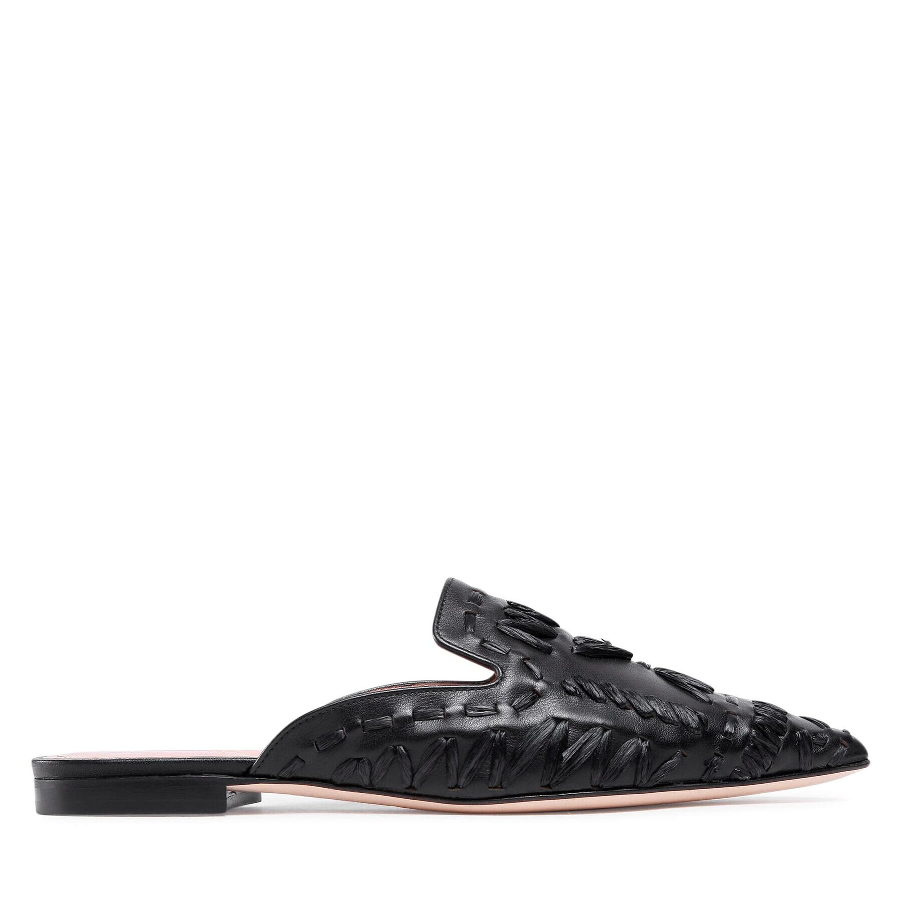 Alberta Ferretti Șlapi 22152A6601 8017 Negru - Pled.ro