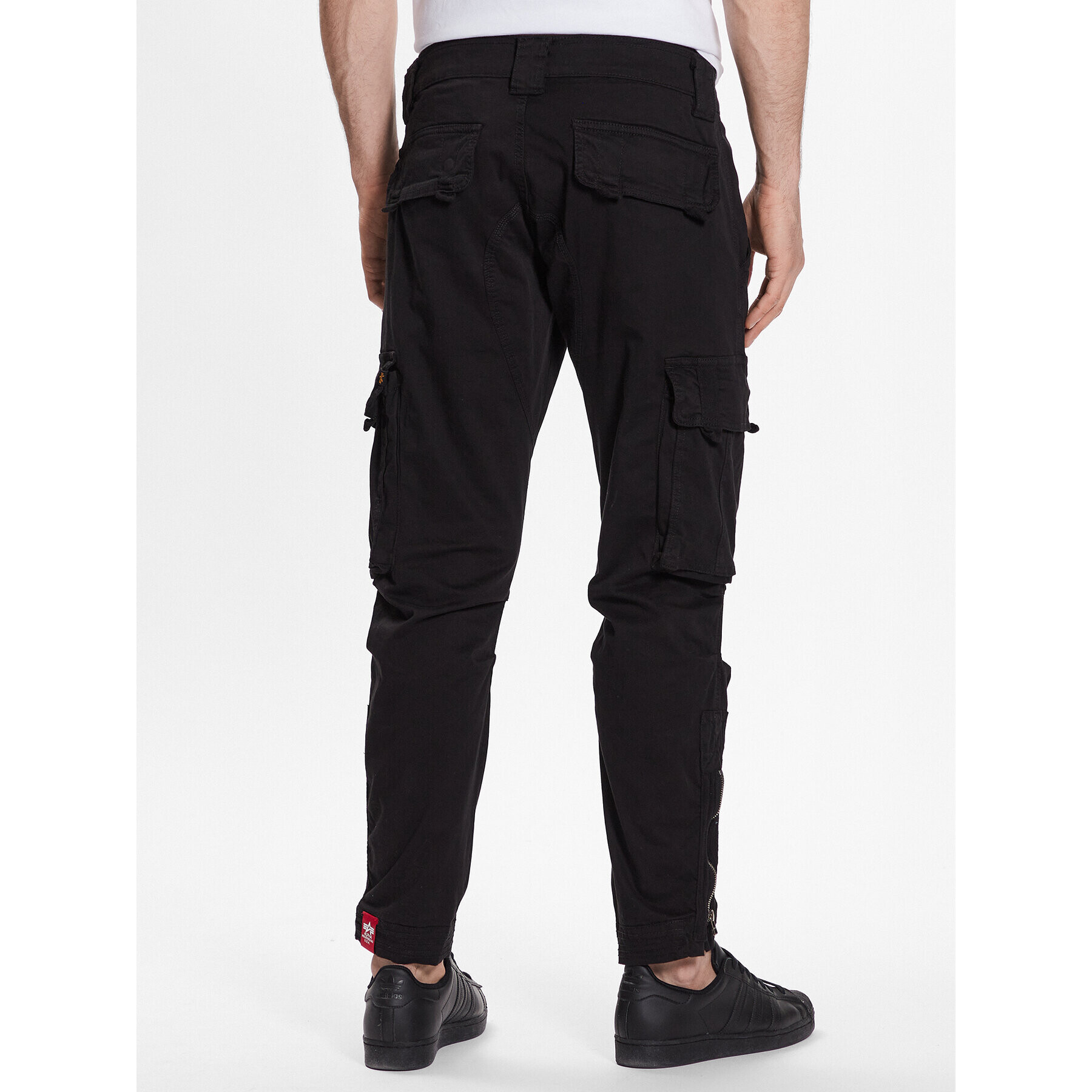 Alpha Industries Pantaloni din material Task Force 106203 Negru Regular Fit - Pled.ro