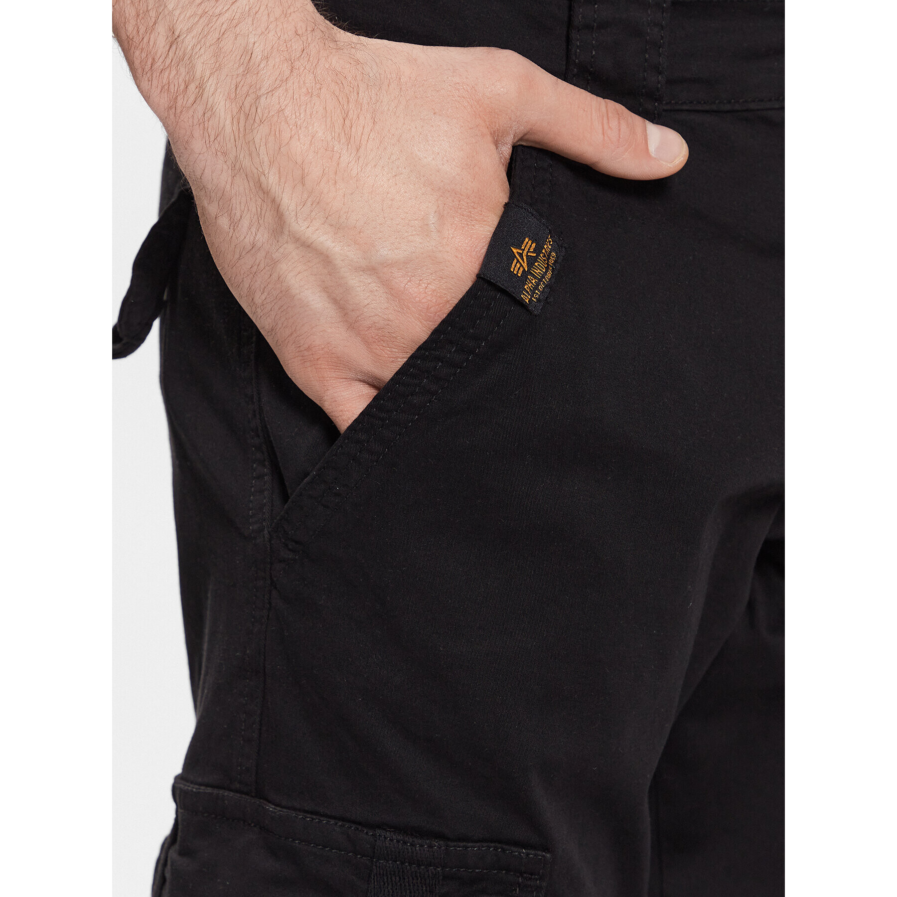 Alpha Industries Pantaloni din material Task Force 106203 Negru Regular Fit - Pled.ro