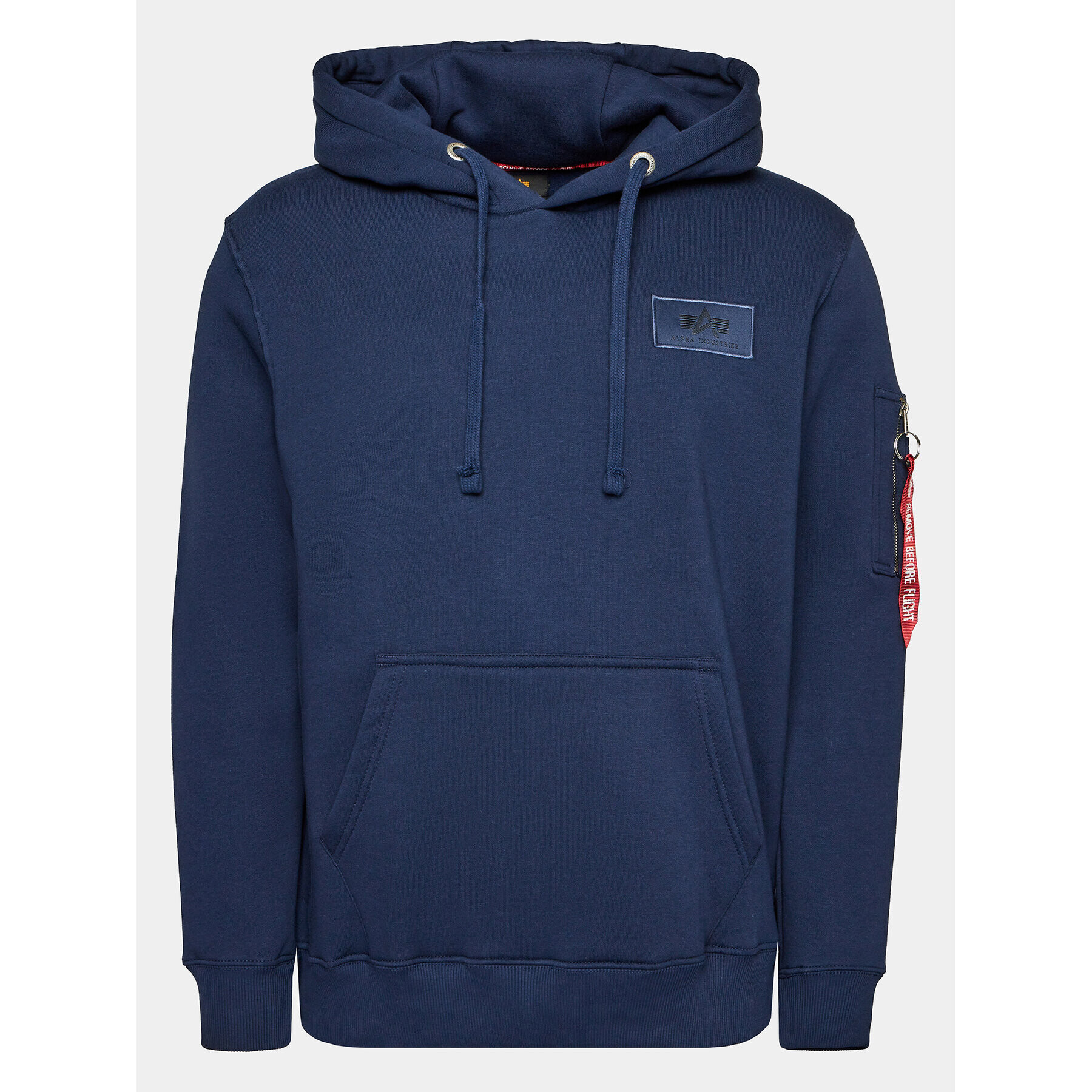 Alpha Industries Bluză Back Print 178318 Bleumarin Regular Fit - Pled.ro