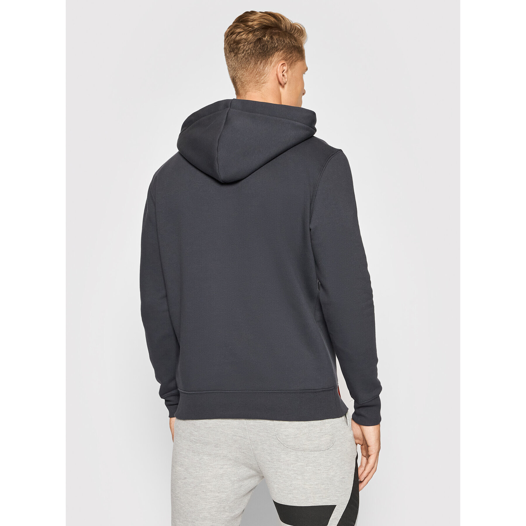 Alpha Industries Bluză Basic 178312 Bleumarin Regular Fit - Pled.ro