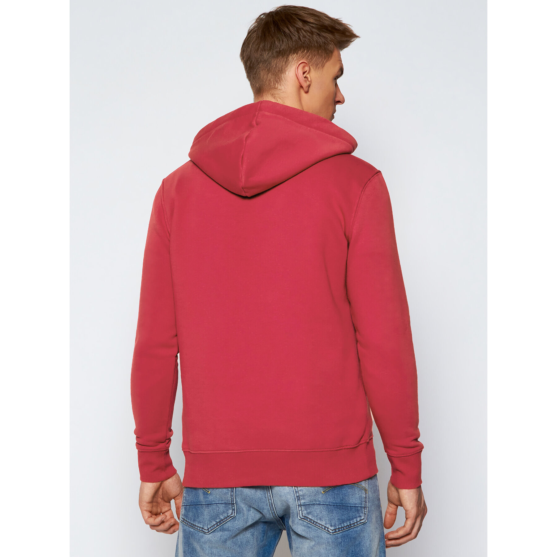 Alpha Industries Bluză Basic 178312 Roșu Regular Fit - Pled.ro