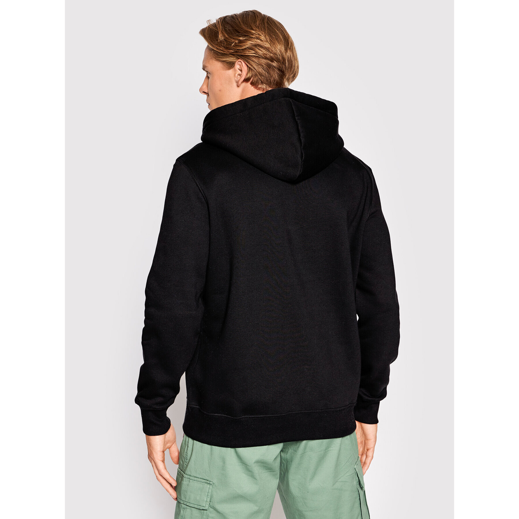 Alpha Industries Bluză Basic 178312FP Negru Regular Fit - Pled.ro