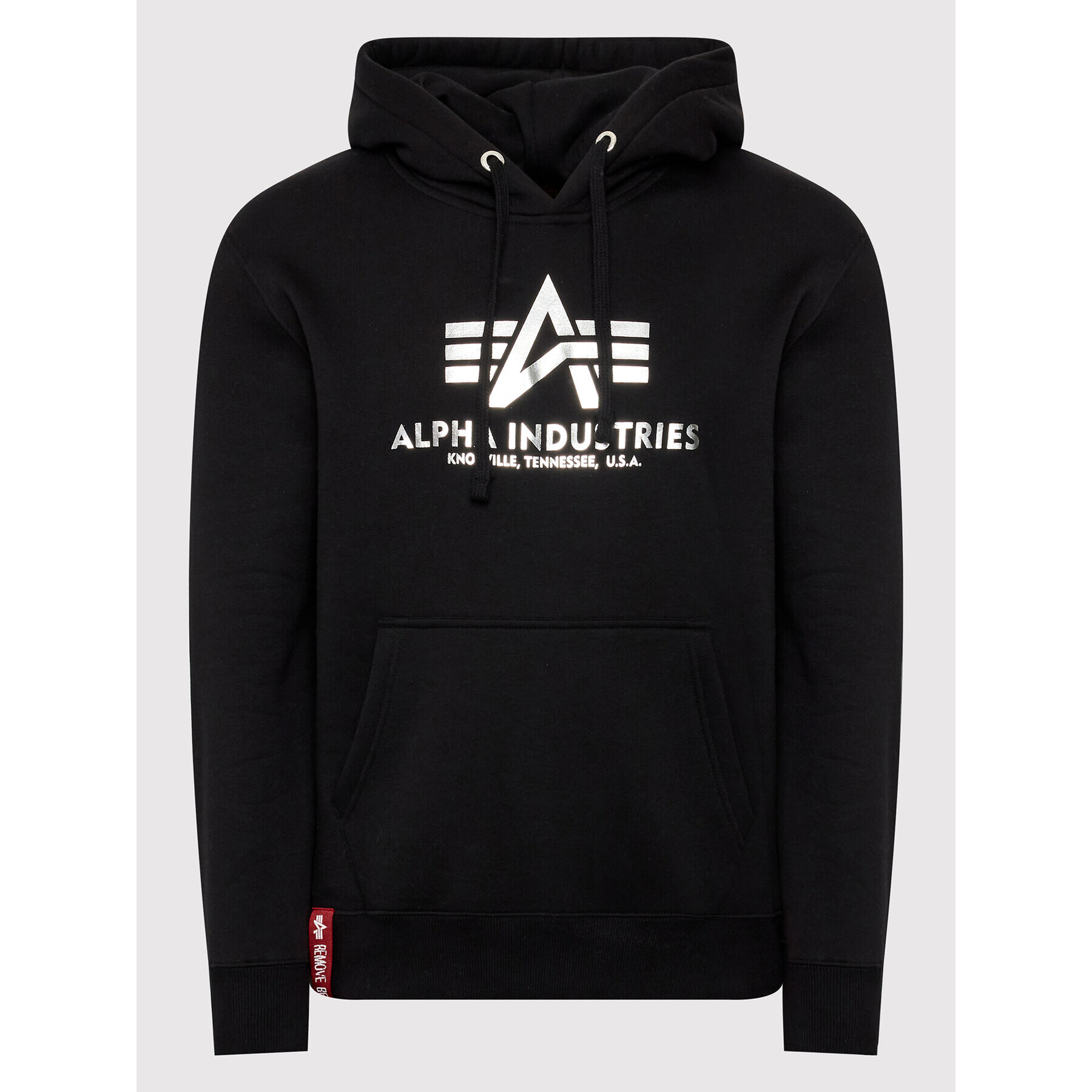 Alpha Industries Bluză Basic 178312FP Negru Regular Fit - Pled.ro