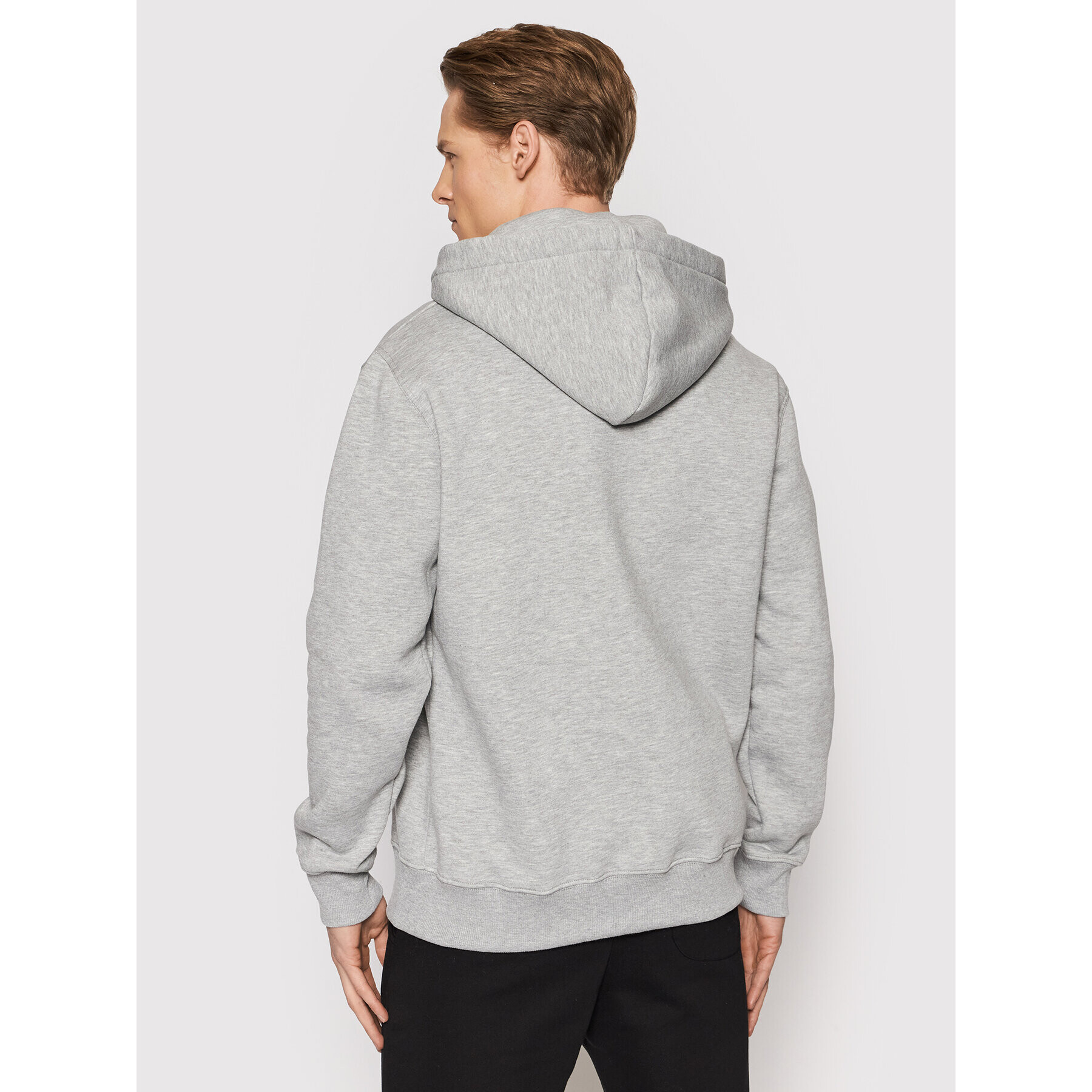 Alpha Industries Bluză Basic 196318 Gri Regular Fit - Pled.ro