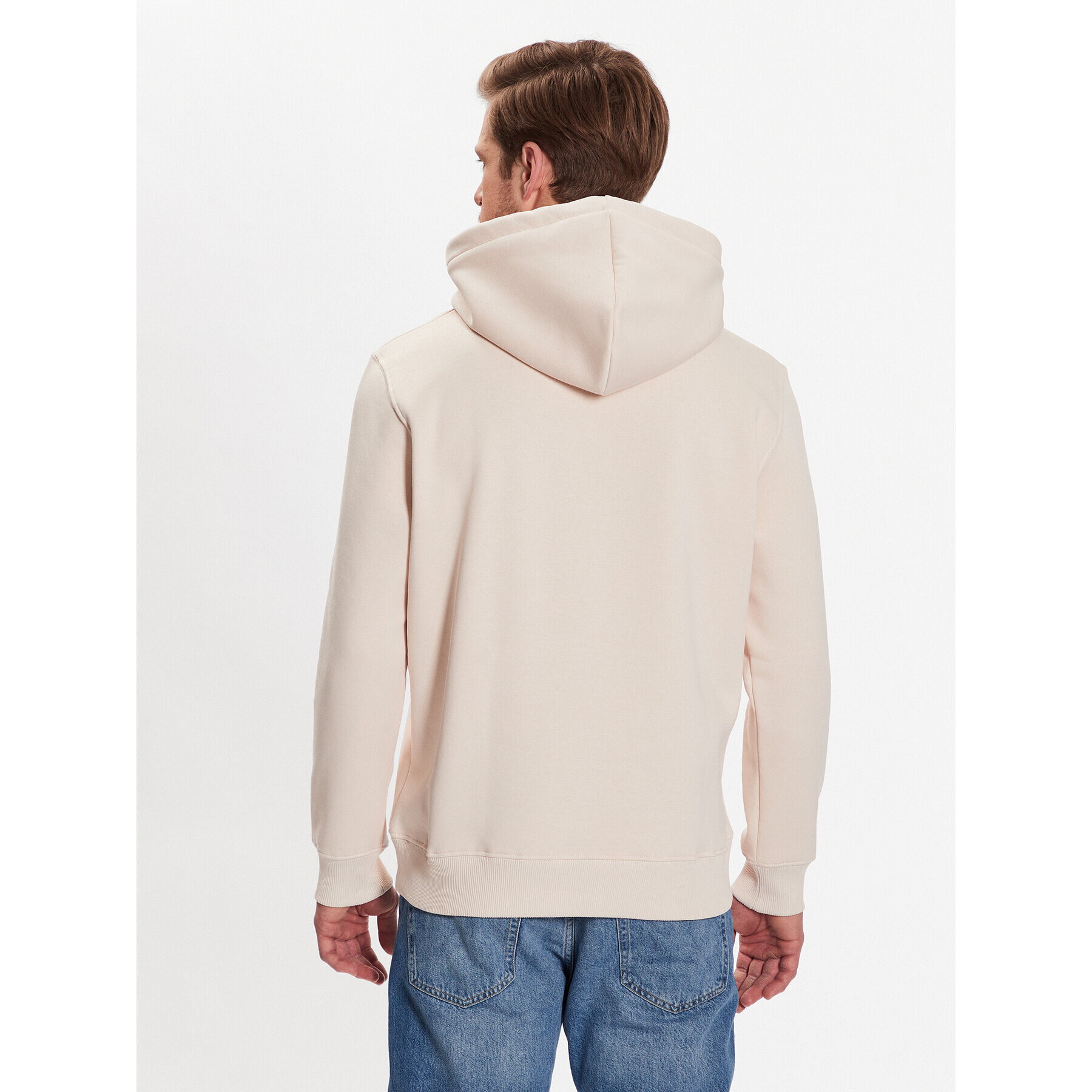 Alpha Industries Bluză Basic 178312 Bej Regular Fit - Pled.ro