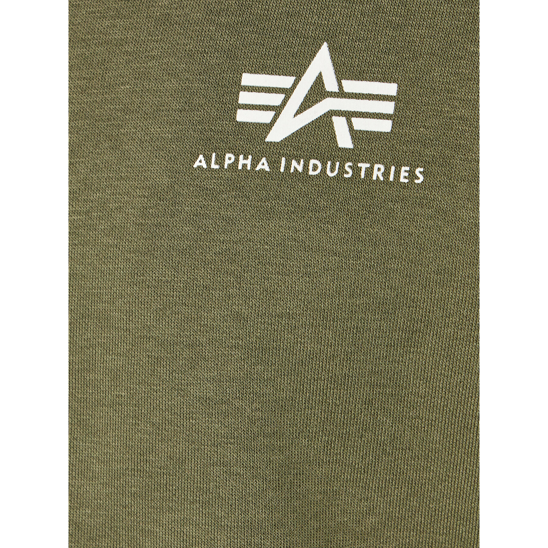 Alpha Industries Bluză Basic Zip 118342 Verde Regular Fit - Pled.ro