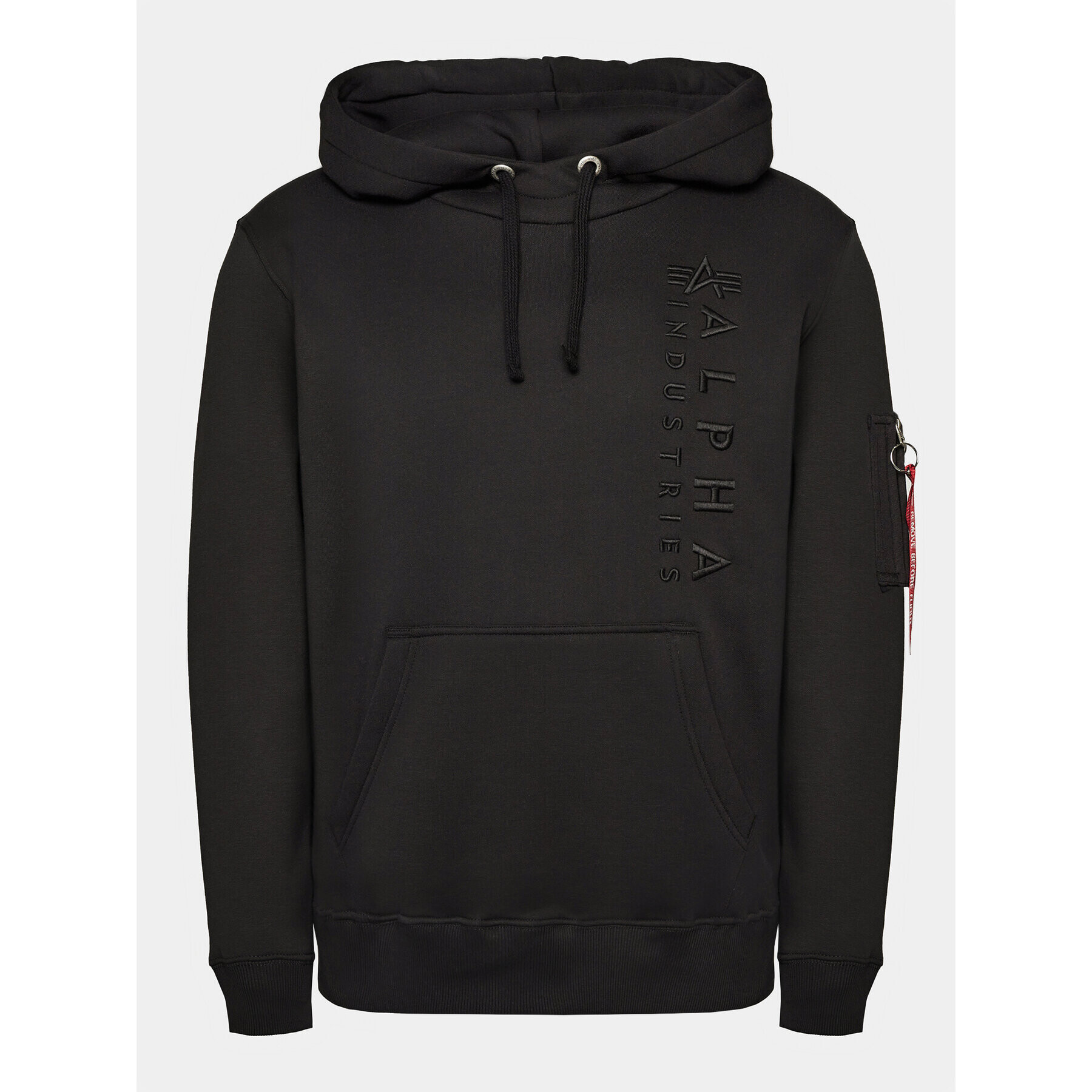 Alpha Industries Bluză EMB 138333 Negru Regular Fit - Pled.ro