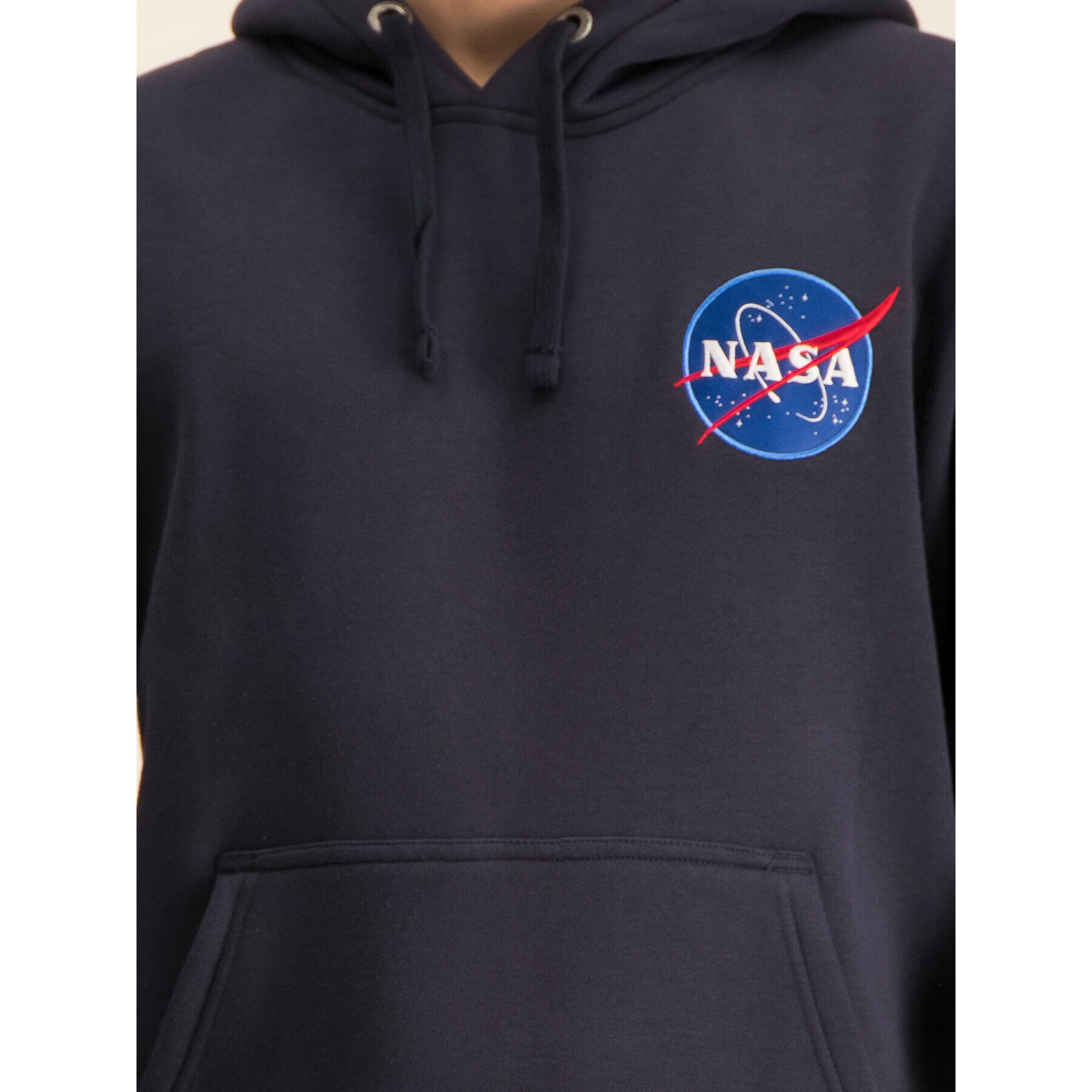 Alpha Industries Bluză Nasa 178317 Bleumarin Regular Fit - Pled.ro