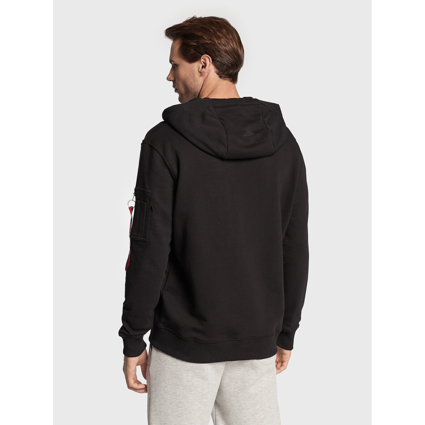 Alpha Industries Bluză Nasa Voyager 116330 Negru Regular Fit - Pled.ro