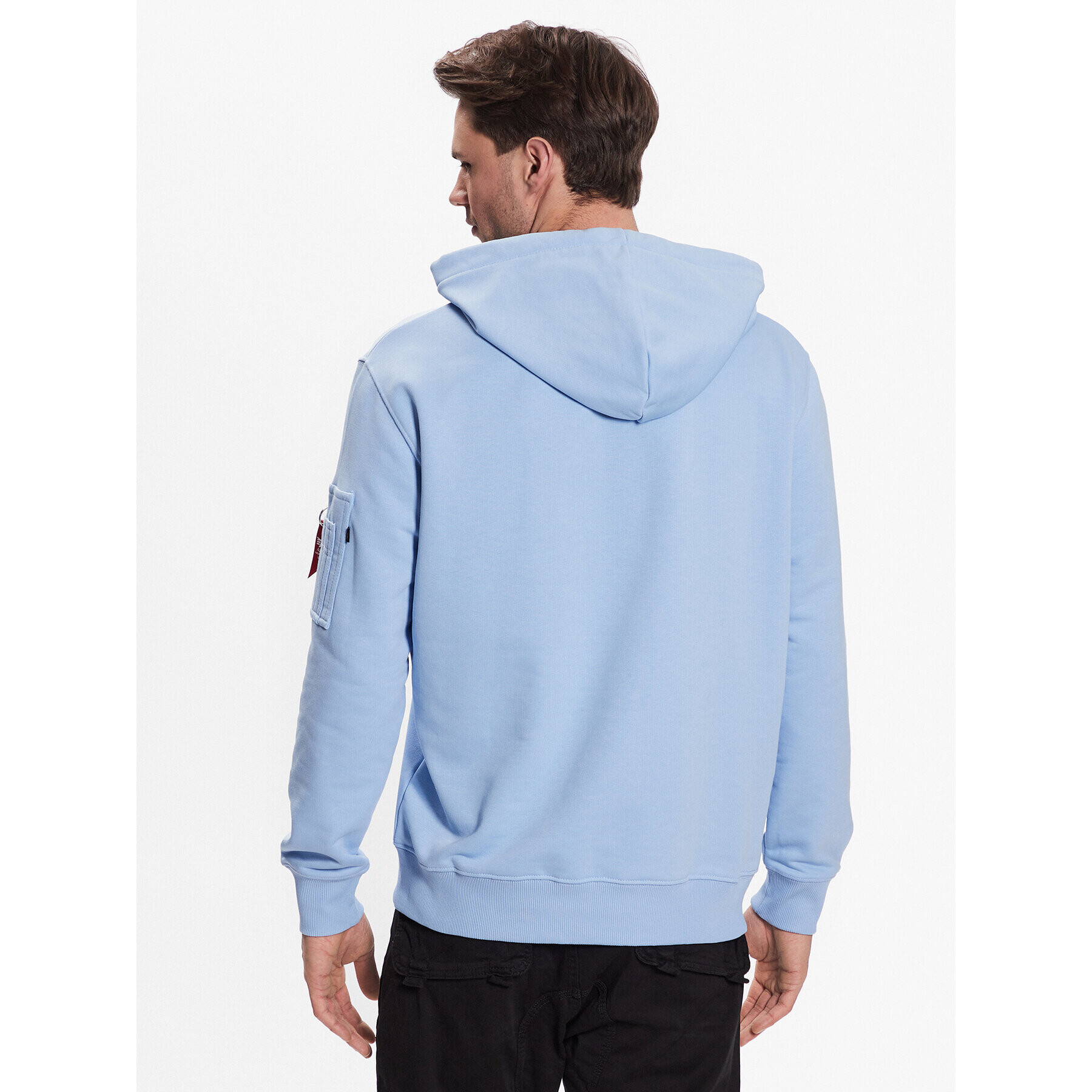 Alpha Industries Bluză X-Fit 158321 Albastru Regular Fit - Pled.ro