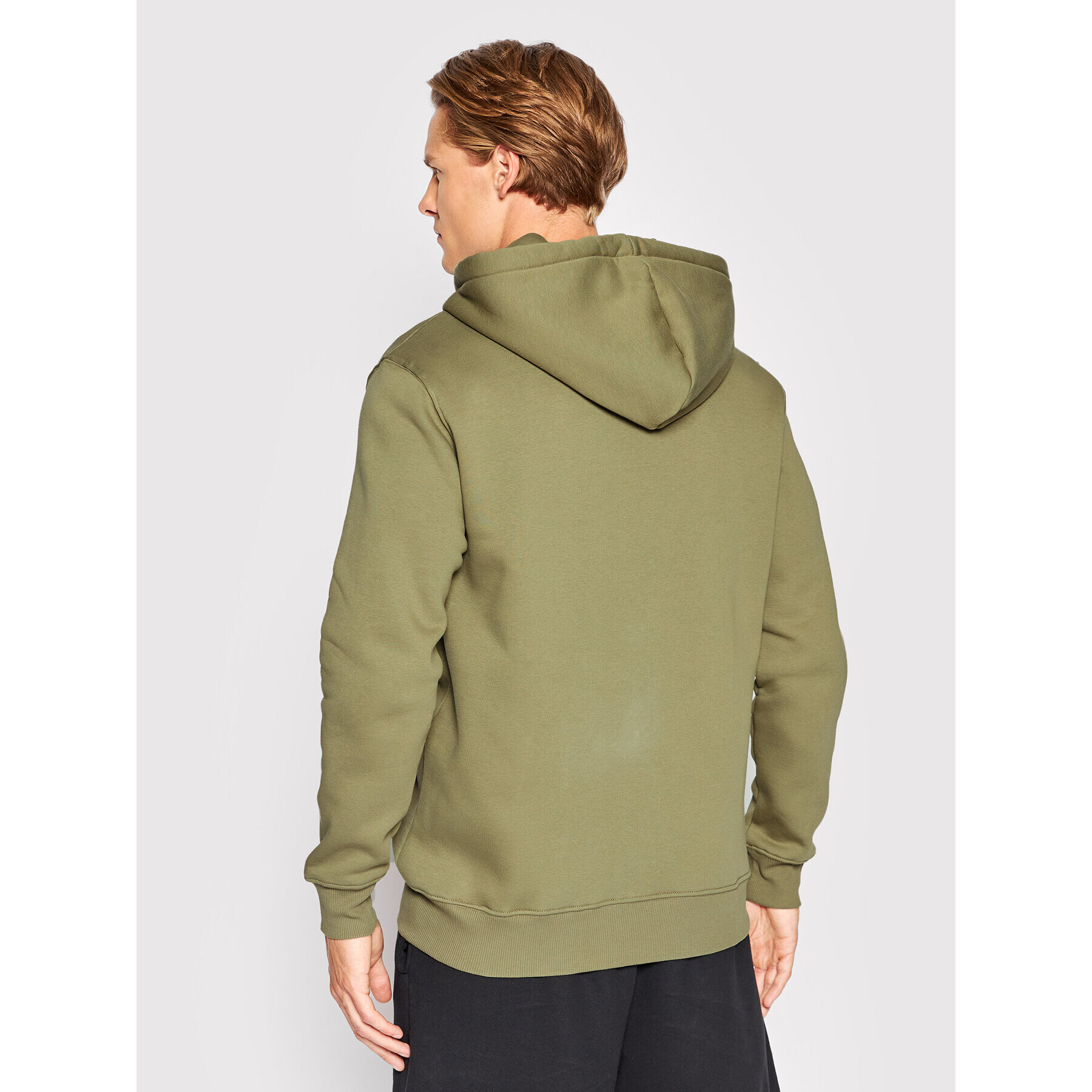 Alpha Industries Bluză Basic 178325 Verde Regular Fit - Pled.ro