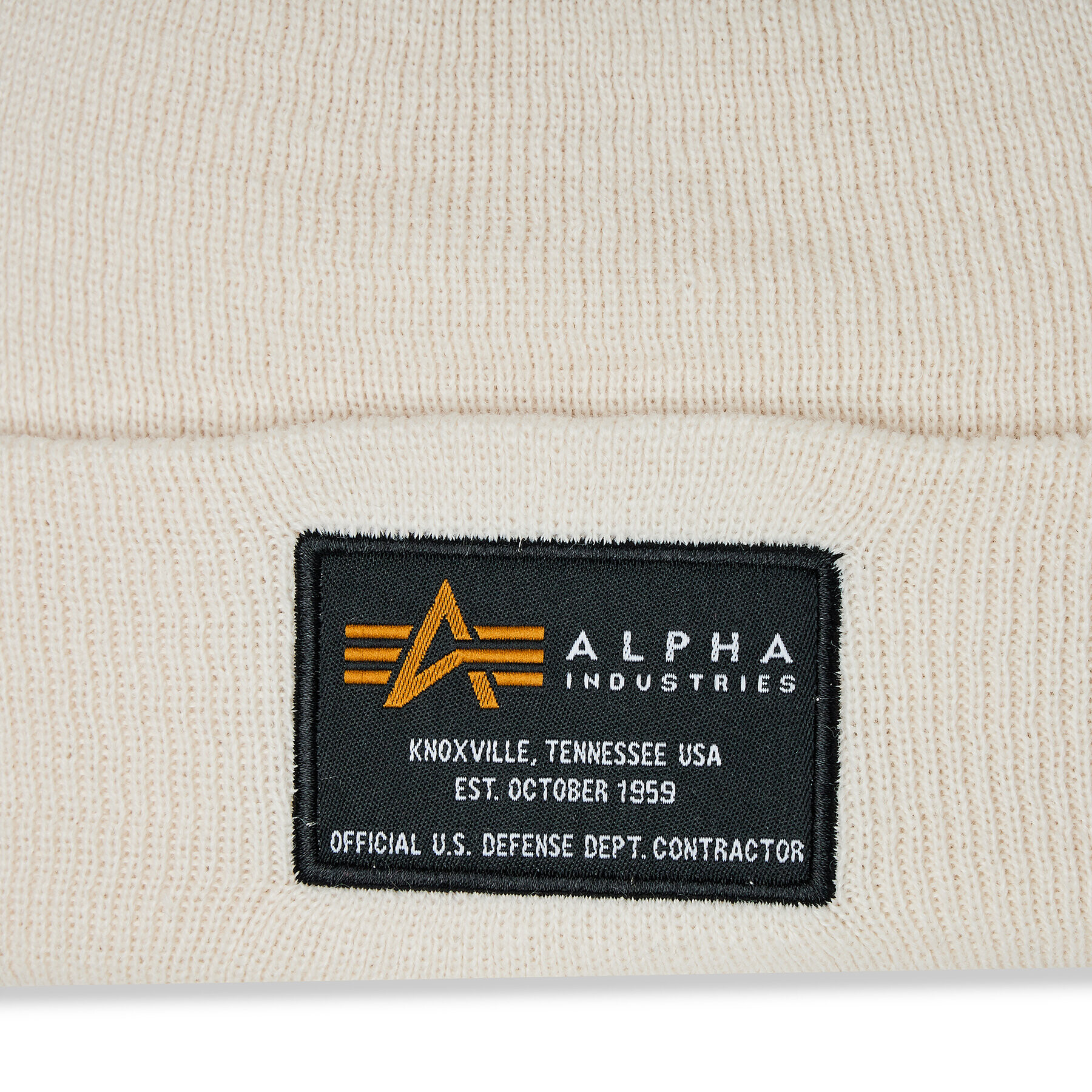 Alpha Industries Căciulă Crew Beanie 128924 Alb - Pled.ro