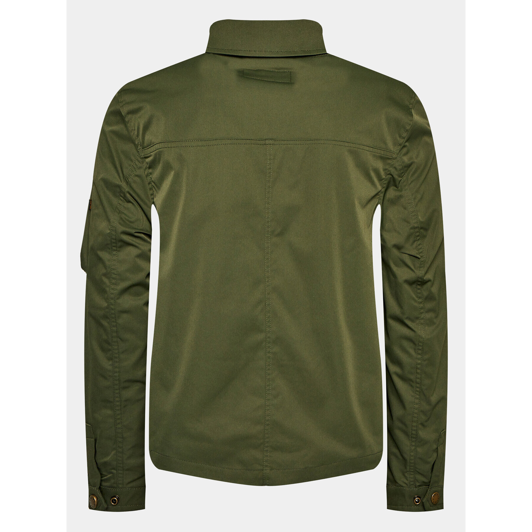 Alpha Industries Cămașă 108123 Verde Regular Fit - Pled.ro