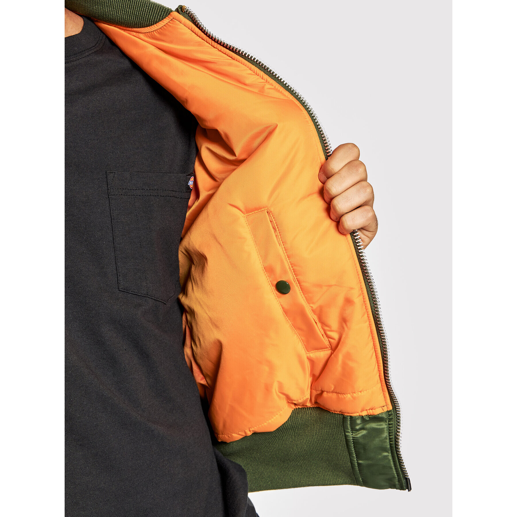 Alpha Industries Geacă bomber Ma-1 100101 Verde Regular Fit - Pled.ro