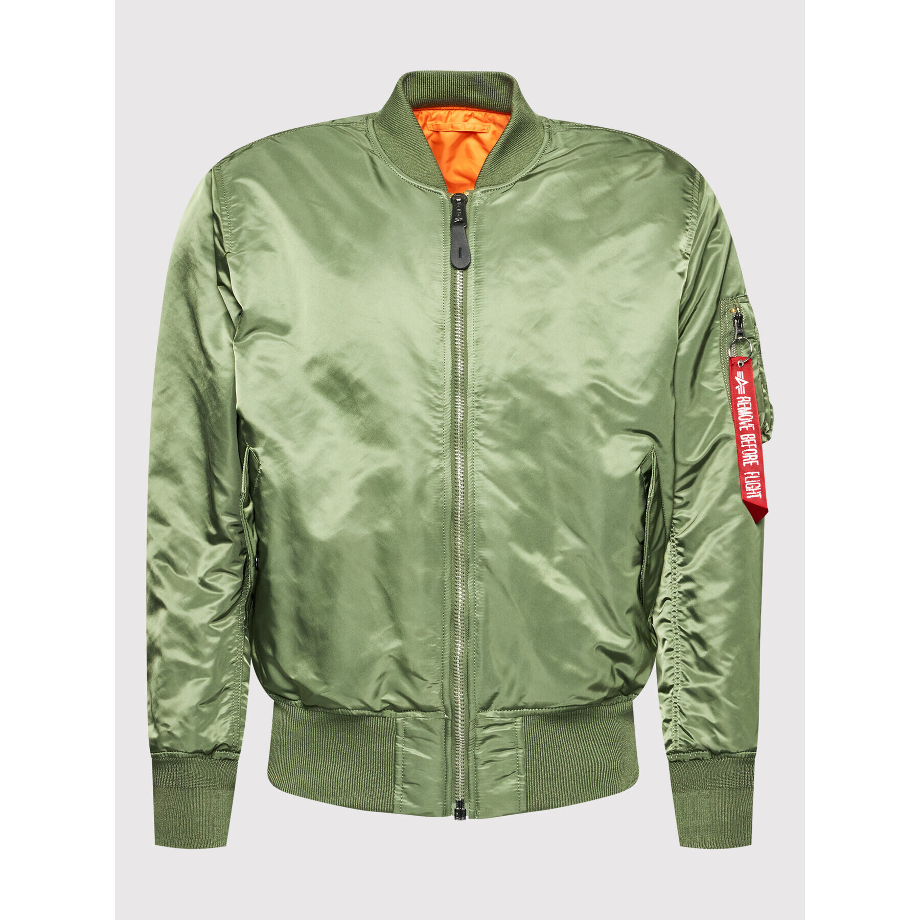 Alpha Industries Geacă bomber Ma-1 100101 Verde Regular Fit - Pled.ro