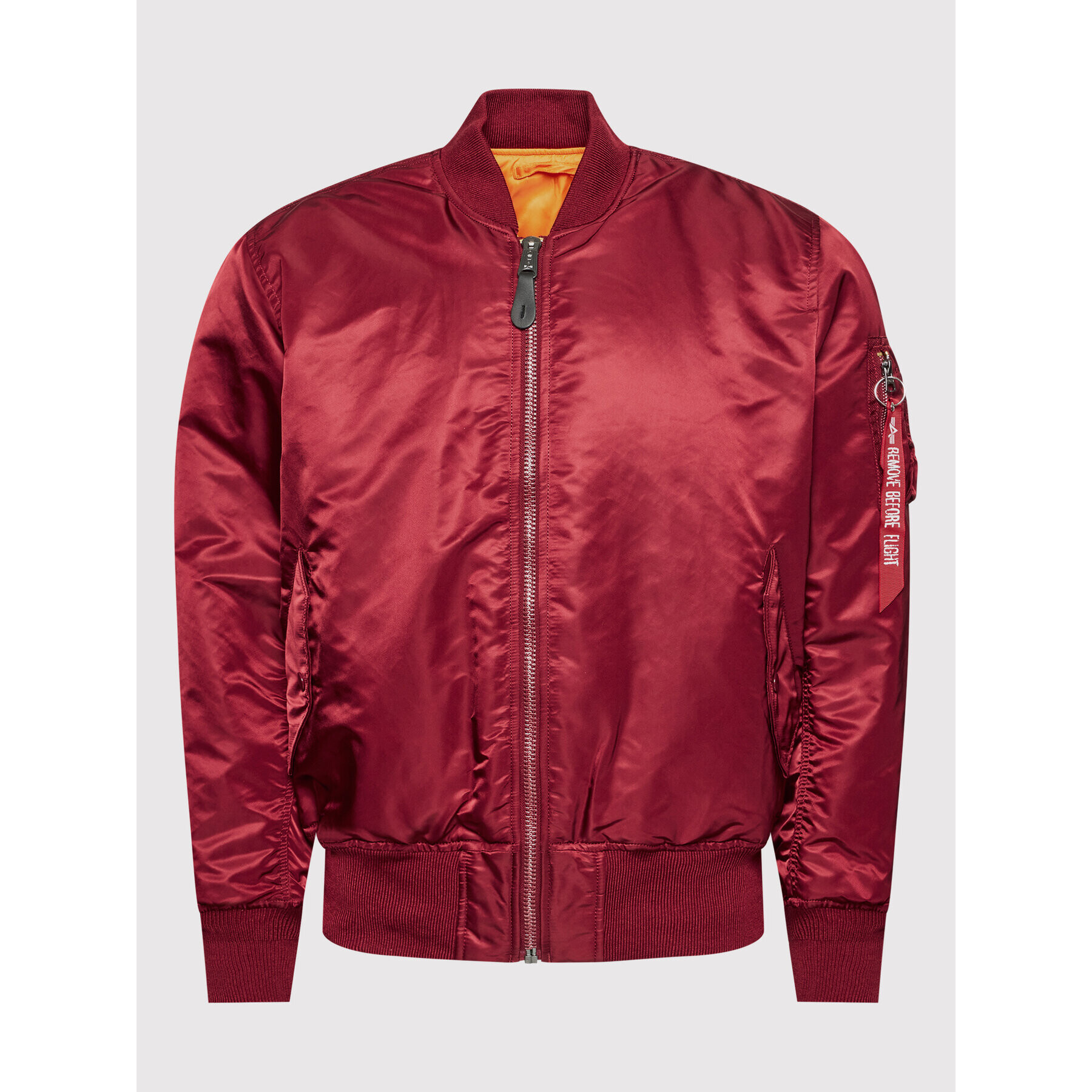 Alpha Industries Geacă bomber Ma-1 100101 Vișiniu Regular Fit - Pled.ro